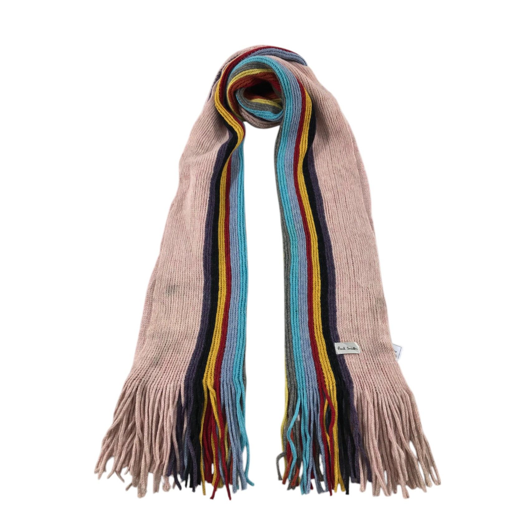 Paul Smith × Vintage Paul Smith Scarf / Muffler / Neckwear - WW1232 Size ONE SIZE - 1 Thumbnail