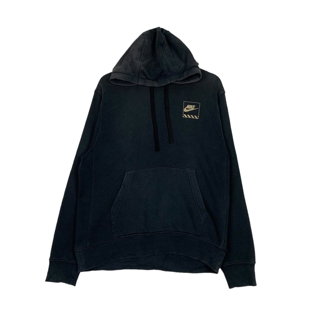 Nike NIKE Big Swoosh Logo Graphic Pullover Hoodies #0751-C34 Size US M / EU 48-50 / 2 - 5 Thumbnail