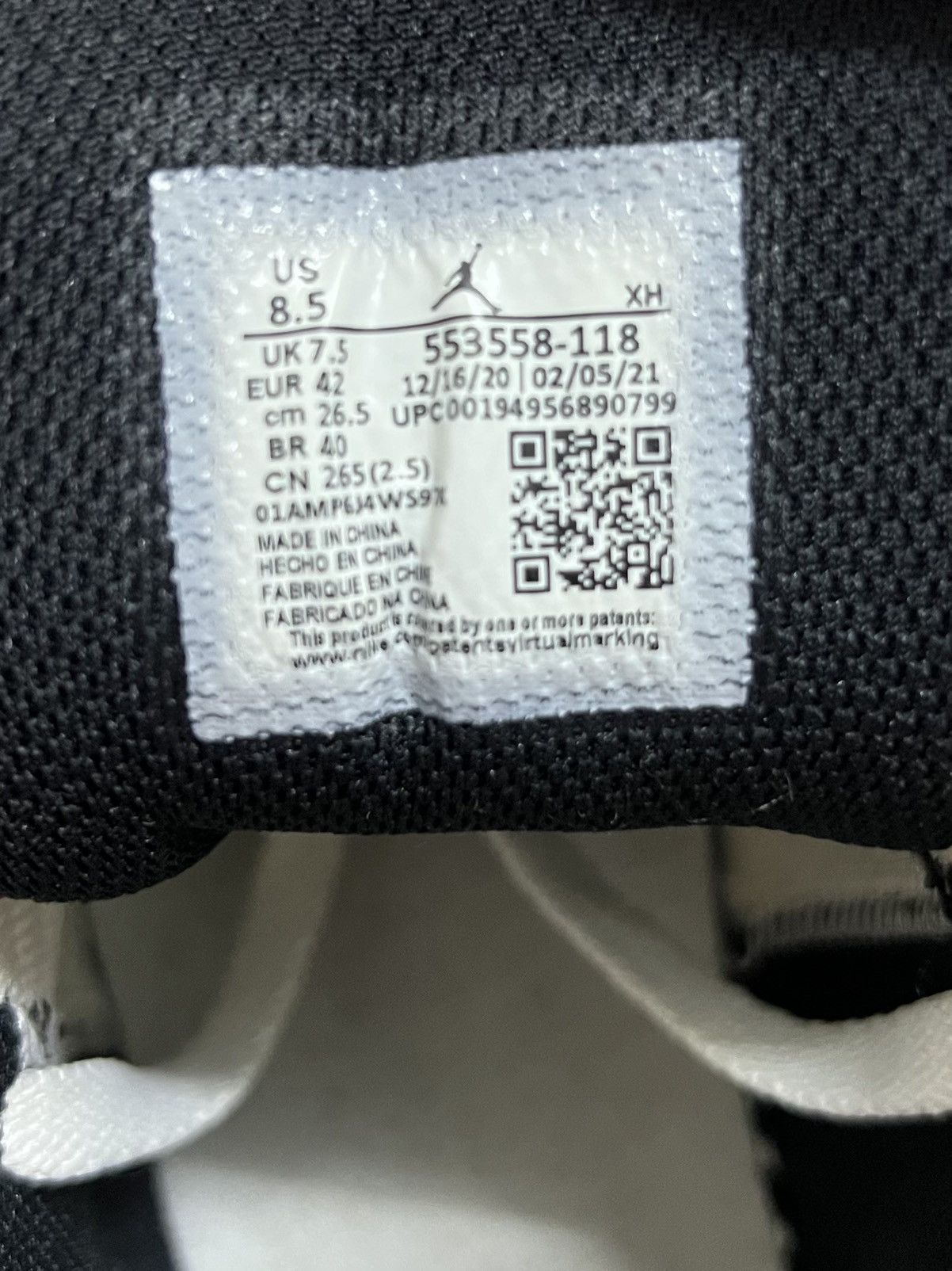 Jordan Brand × Nike Air Jordan 1 University Red Size US 7.5 / EU 40-41 - 9 Thumbnail