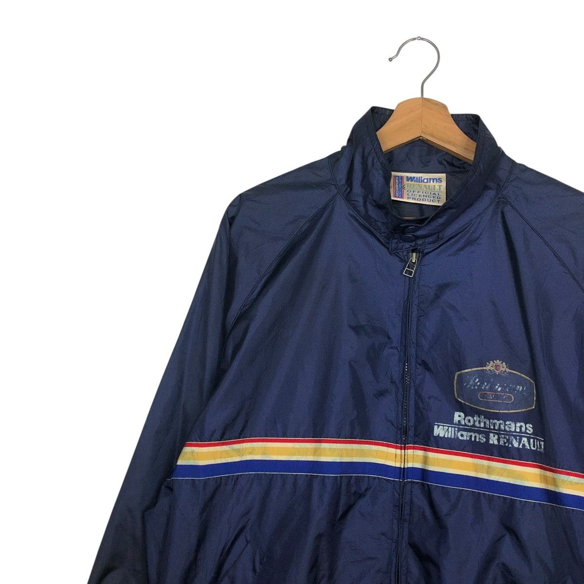 Vintage 🔥VINTAGE 80’s ROTHMANS WILLIAMS RENAULT BOMBER JACKET Size US M / EU 48-50 / 2 - 8 Thumbnail
