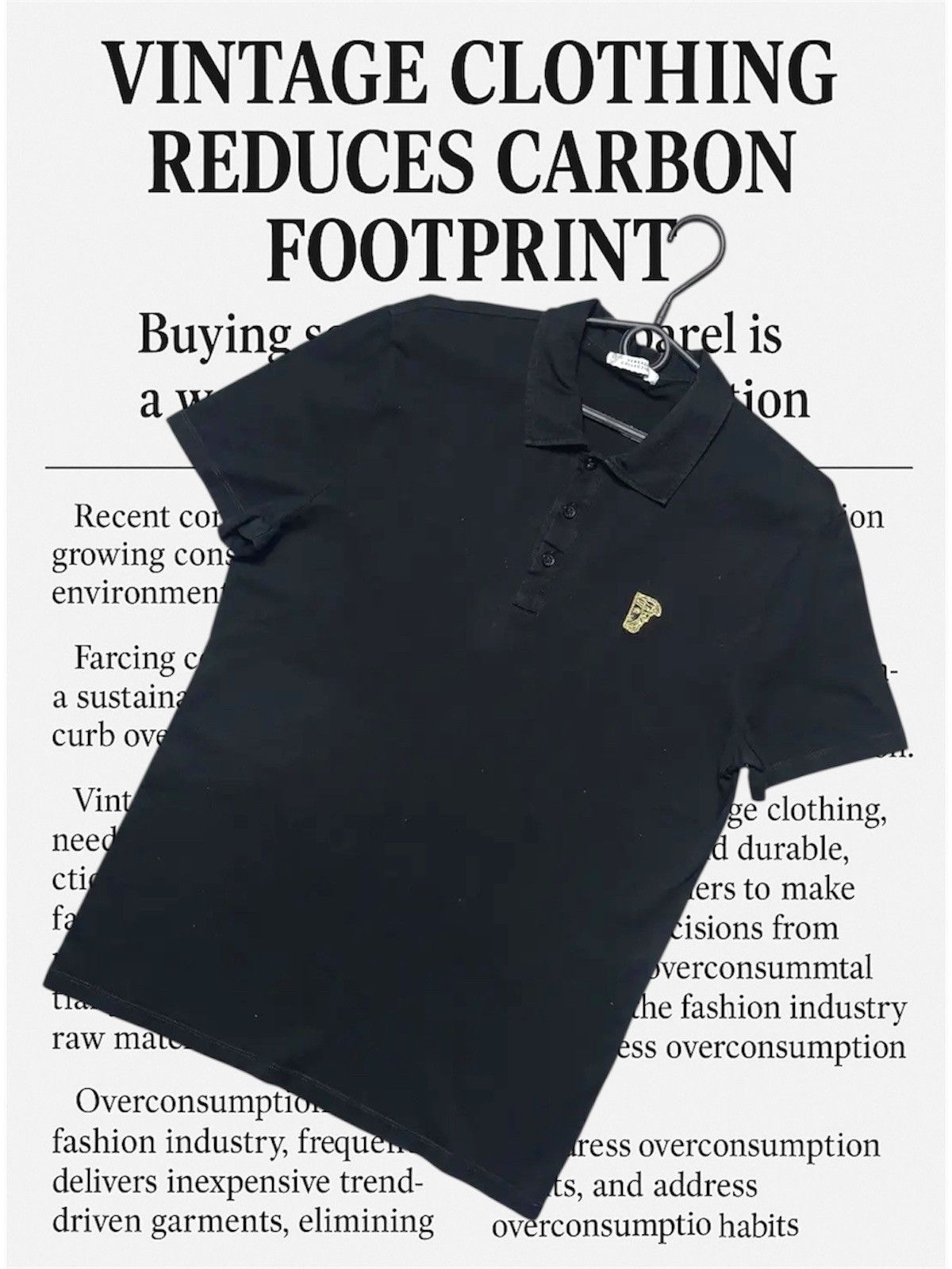 Versace Vintage Versace polo rare logo size M Size US M / EU 48-50 / 2 - 1 Thumbnail