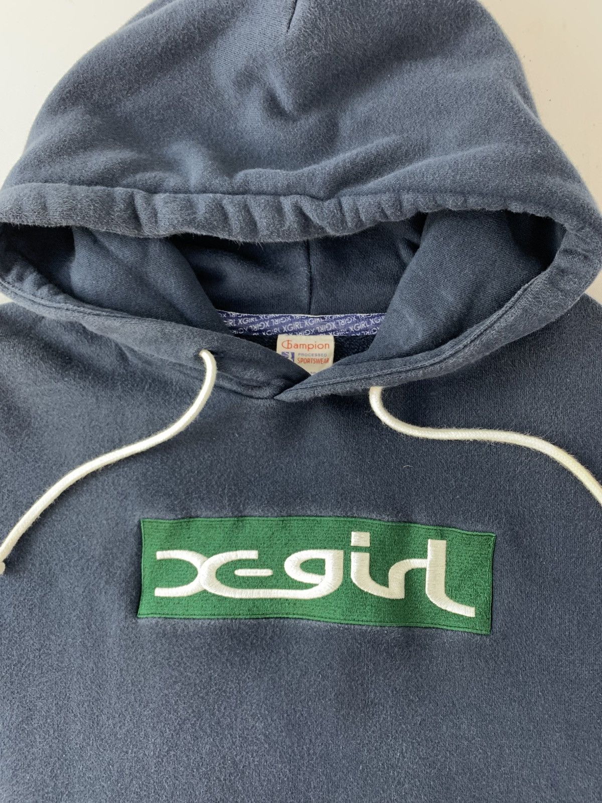 Champion Champion x X-Girl Embroidery Logo Pullover Hoodies Size M / US 6-8 / IT 42-44 - 4 Thumbnail