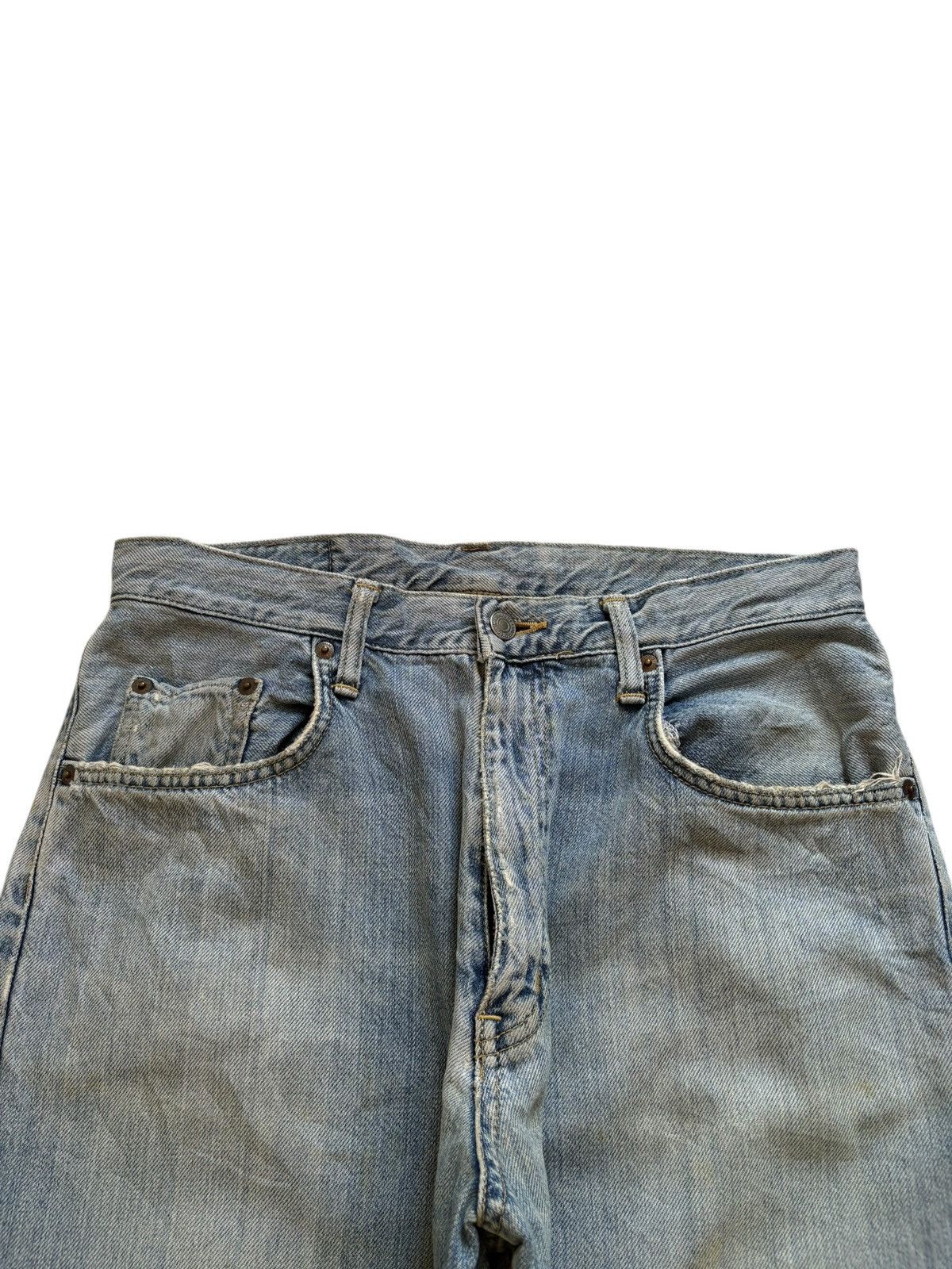 Edwin Vintage Edwin Mud Wash Distressed Baggy Jeans Size US 31 - 4 Thumbnail