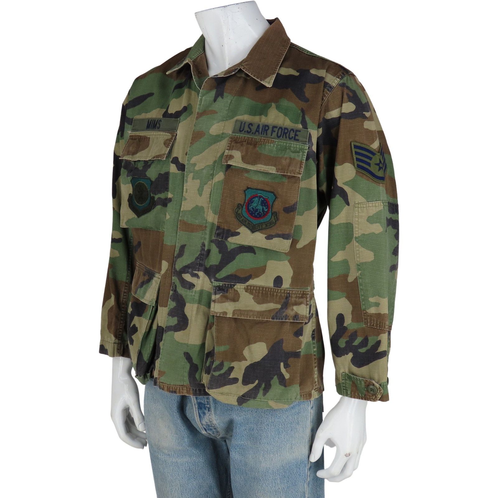 Vintage Vintage 80s Camo Army Field Combat Shirt S Size US S / EU 44-46 / 1 - 2 Thumbnail