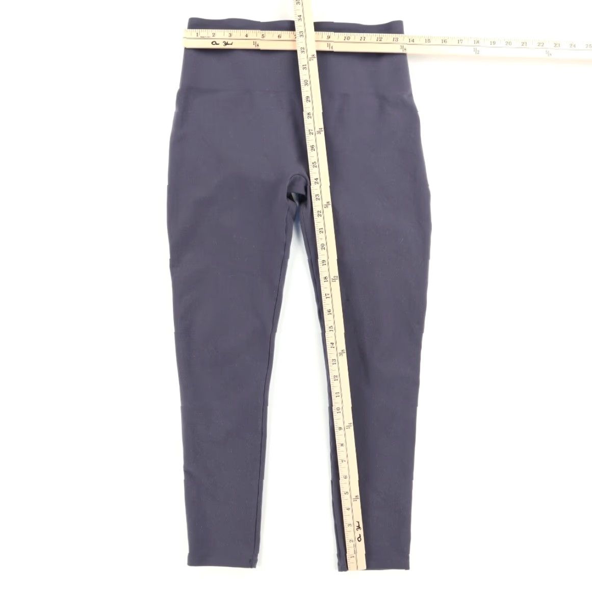 Spanx Spanx Cropped Essential Brushed Polyester Woven Leggings Pants Gray Women's M Size 32" / US 10 / IT 46 - 3 Thumbnail