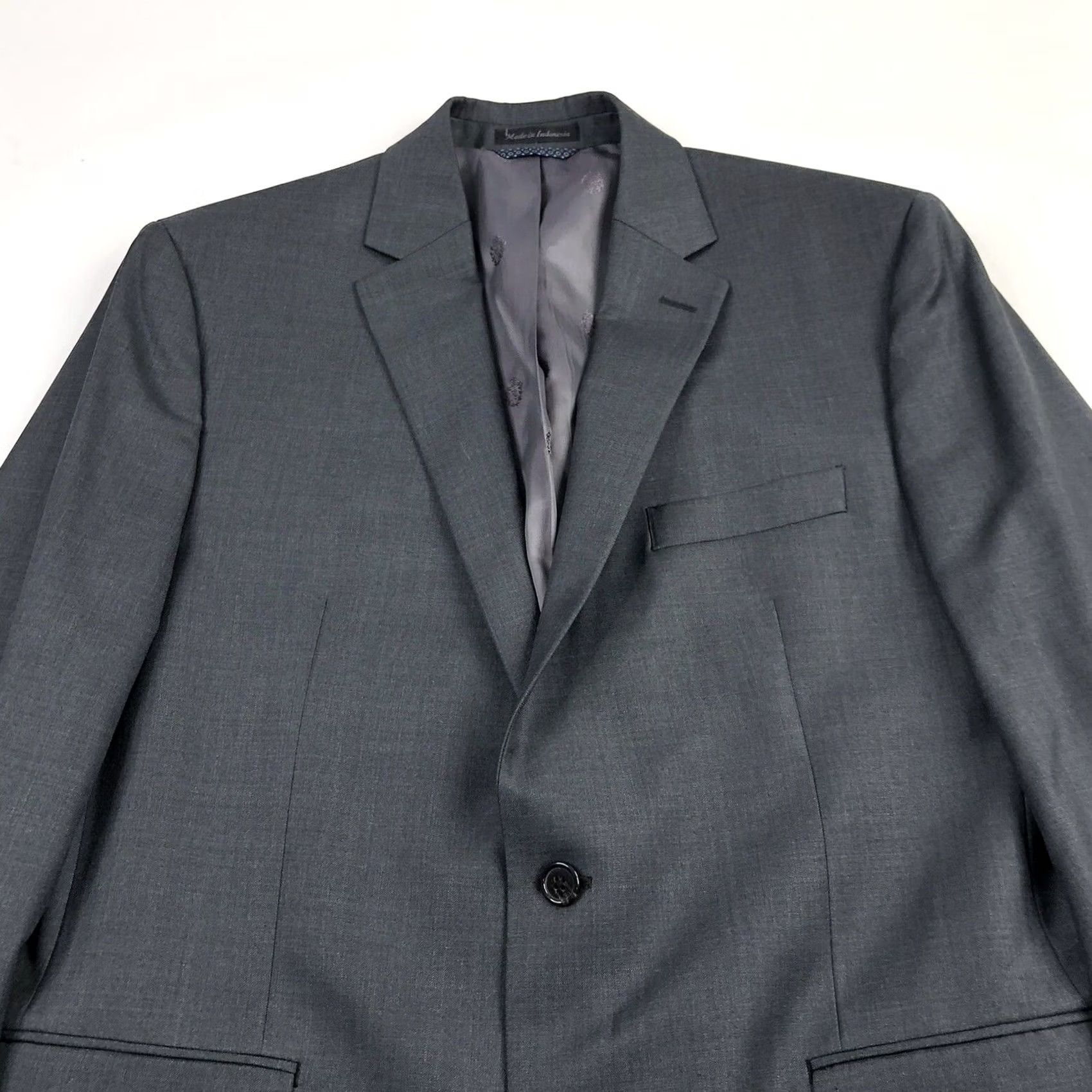 Ralph Lauren Lauren Ralph Lauren Wool Blend Sport Coat 54 Regular Gray Notch Lapel Two-Button Single-Breasted Men’s Jacket EUC Sport Coat 42R Style Size US L / EU 52-54 / 3 - 2 Thumbnail
