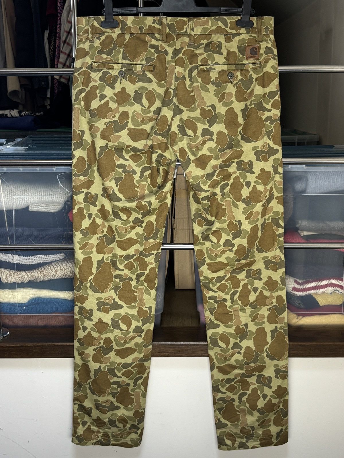 Carhartt Carhartt Johnson Camouflage Vintage Camo Pants Size US 33 - 5 Thumbnail
