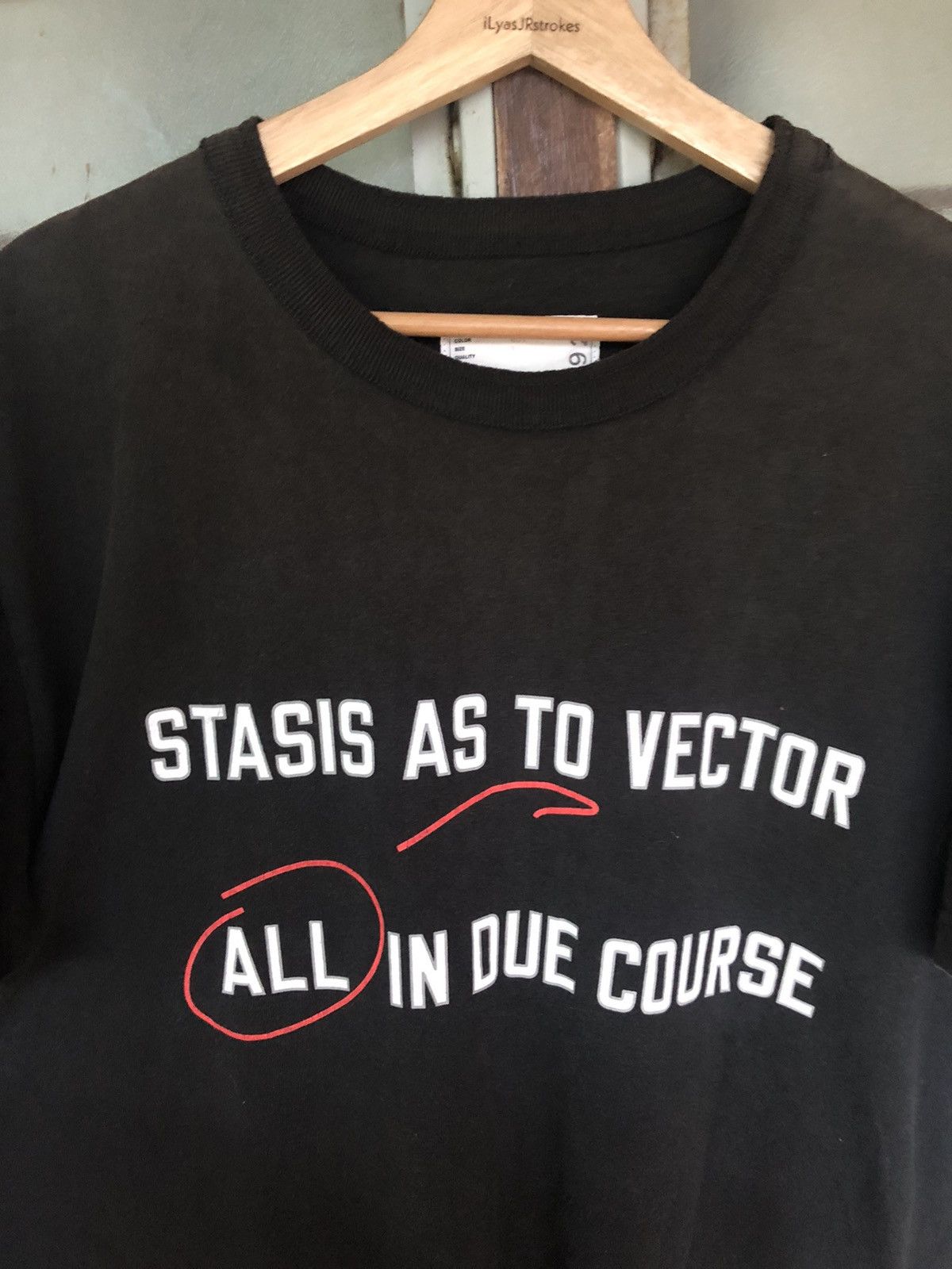 Vintage Sacai All In Due Course Shirr Tee