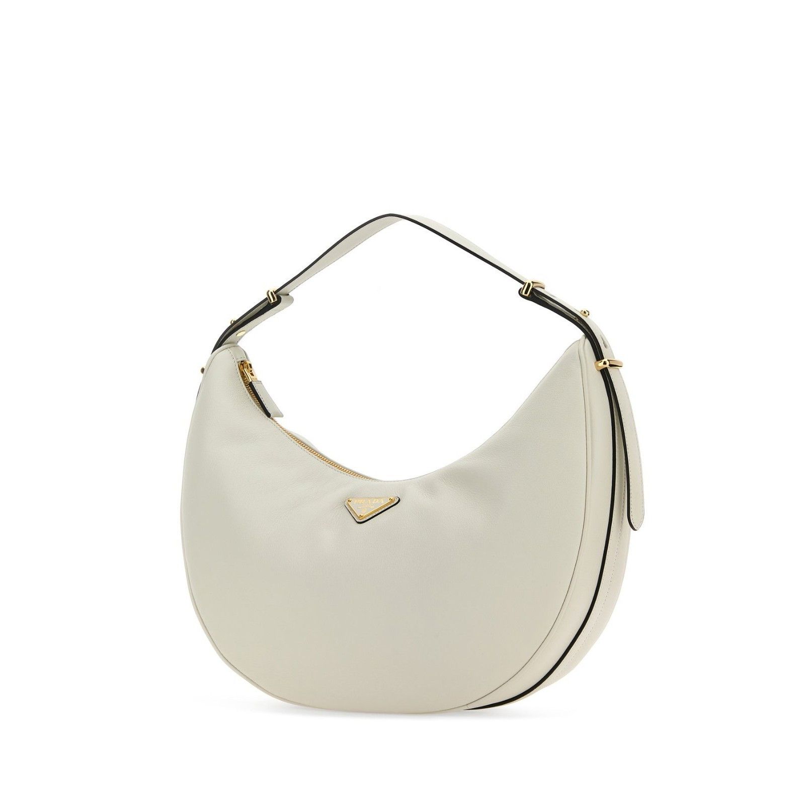 Prada PRADA Arquè Moon White Leather Handbag New And Authentic Size ONE SIZE - 2 Thumbnail