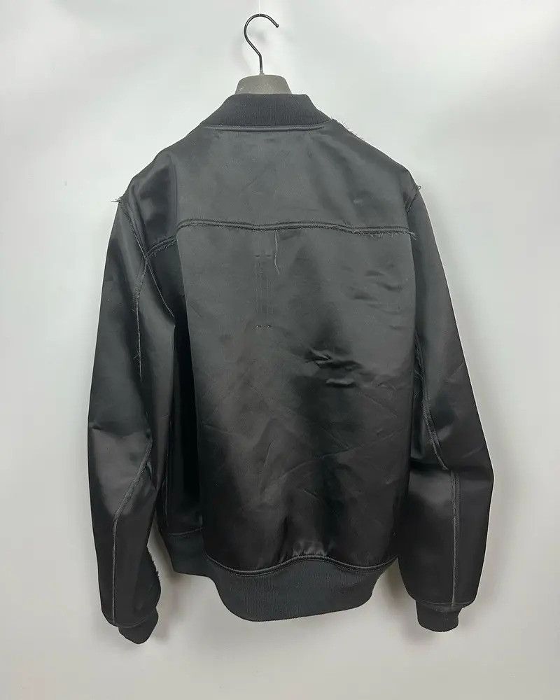 Rick Owens FW21 ‘GETHSEMANE’ Frayed Seam Bomber Jacket Size US XL / EU 56 / 4 - 2 Thumbnail
