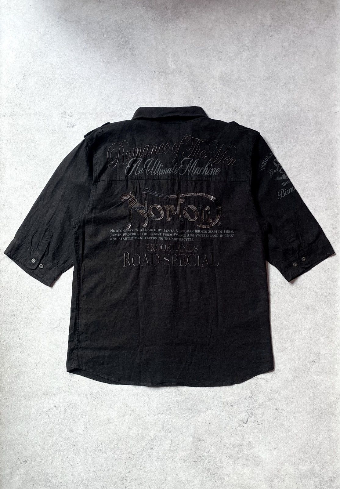 Norton Norton motorcycle military workshirt Size US XL / EU 56 / 4 - 1 Thumbnail