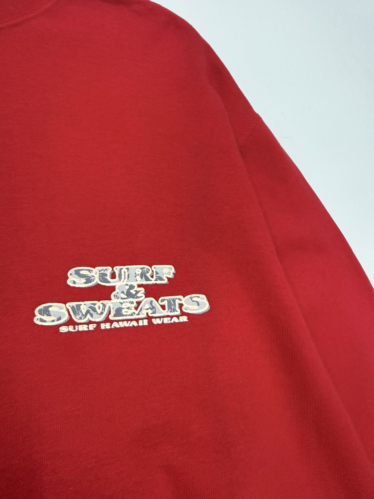 Sun Surf 🔥 Vintage 90's Surf & Sweat Surfwear Backhit Big Logo - L Size US M / EU 48-50 / 2 - 5 Thumbnail