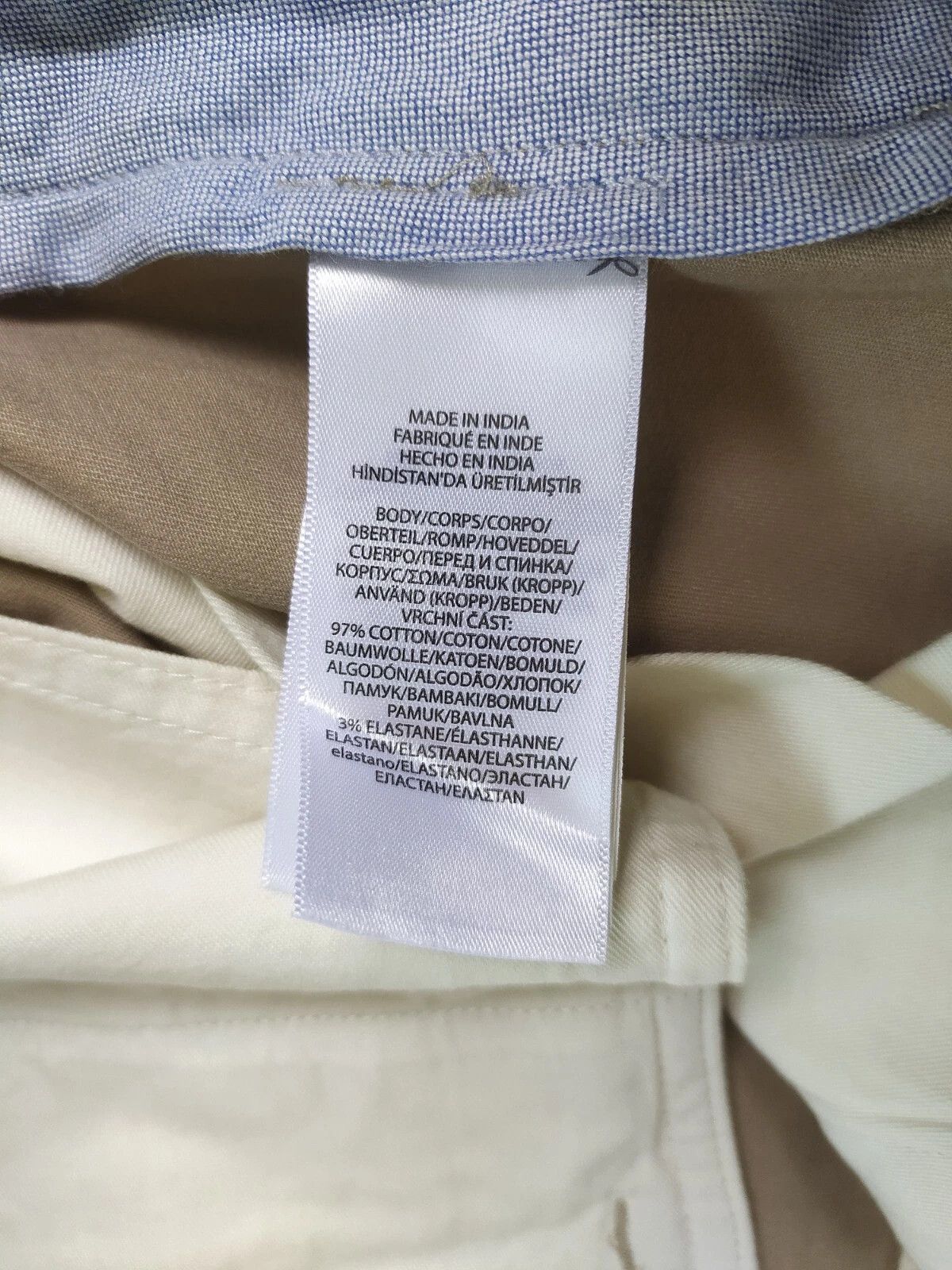Polo Ralph Lauren Polo Ralph Lauren Stretch Straight Fit Chino Pant T 0162 Size US 31 - 8 Thumbnail