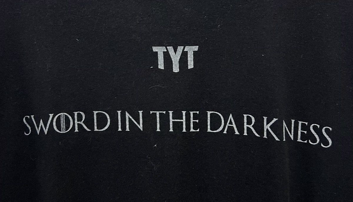 Tultex × Vintage VINTAGE TULTEX TYT SWORD IN THE DARKNESS SHIRT Size US XL / EU 56 / 4 - 4 Thumbnail