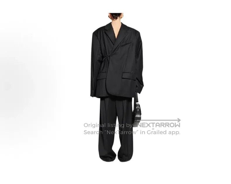 Balenciaga Balenciaga Cotton Filled Blazer Jacket Size US S / EU 44-46 / 1 - 5 Thumbnail