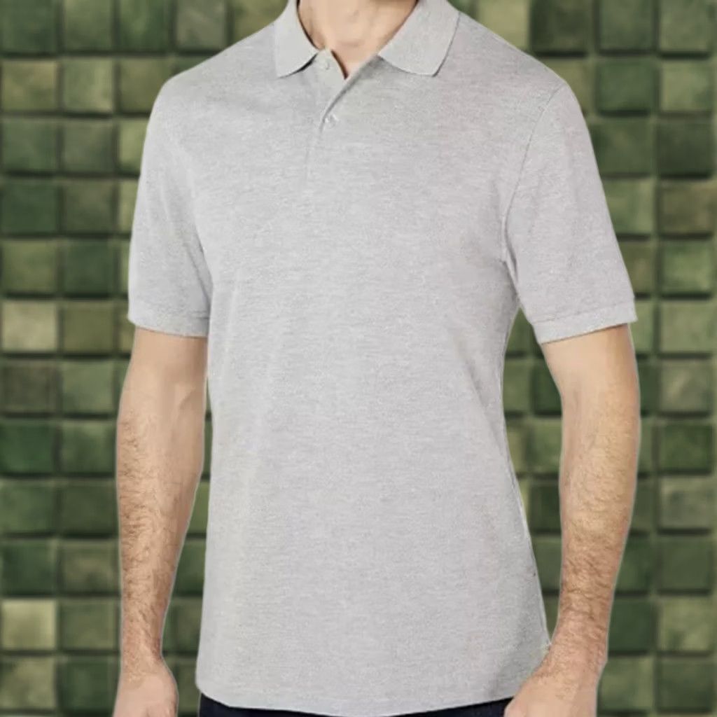 Club Room Club Room Estate Performance Polo Shirt Mens L Lt Grey Heather NWT-7585 Size US L / EU 52-54 / 3 - 1 Thumbnail