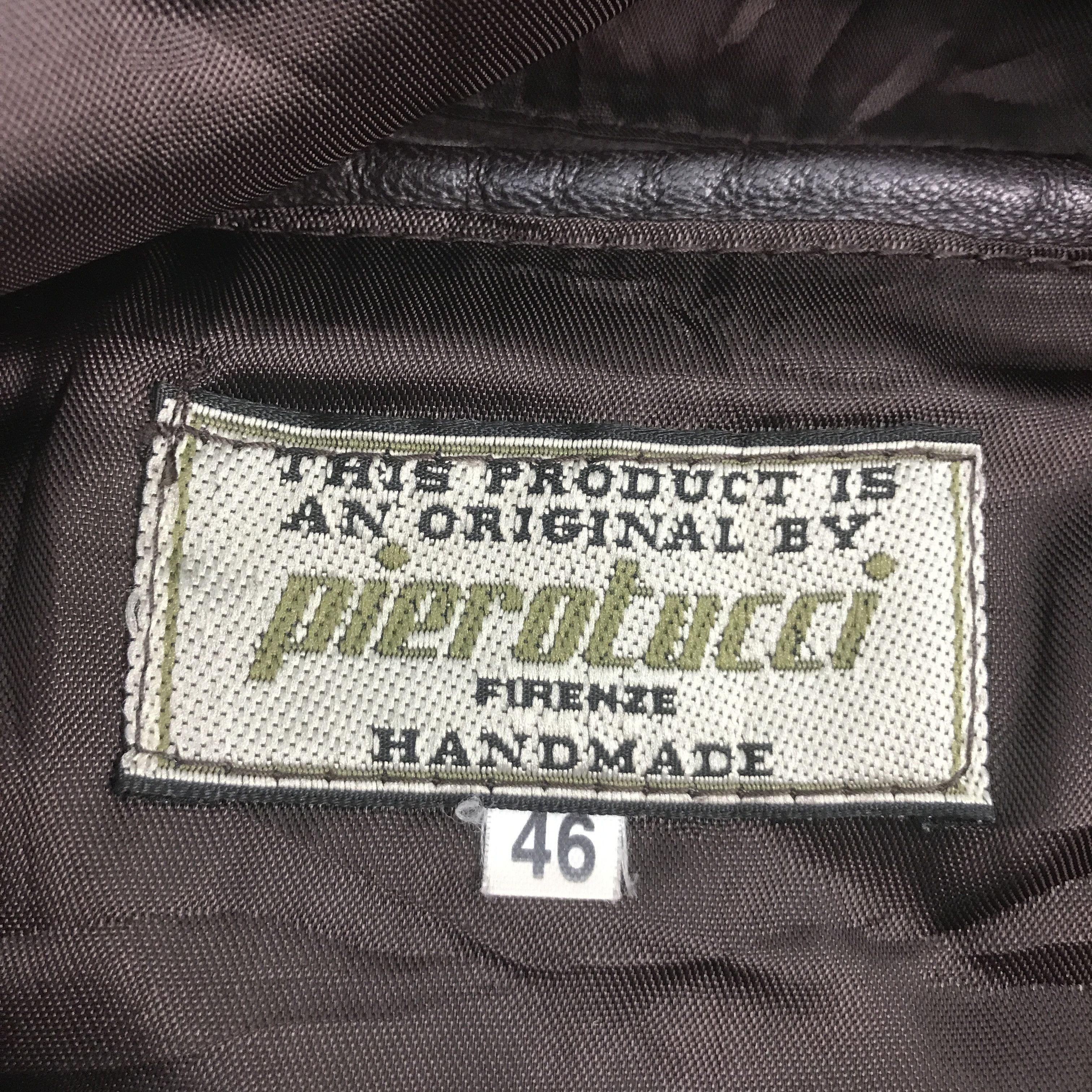 Japanese Brand vtg pierotucci Leather jacket Size US L / EU 52-54 / 3 - 10 Thumbnail