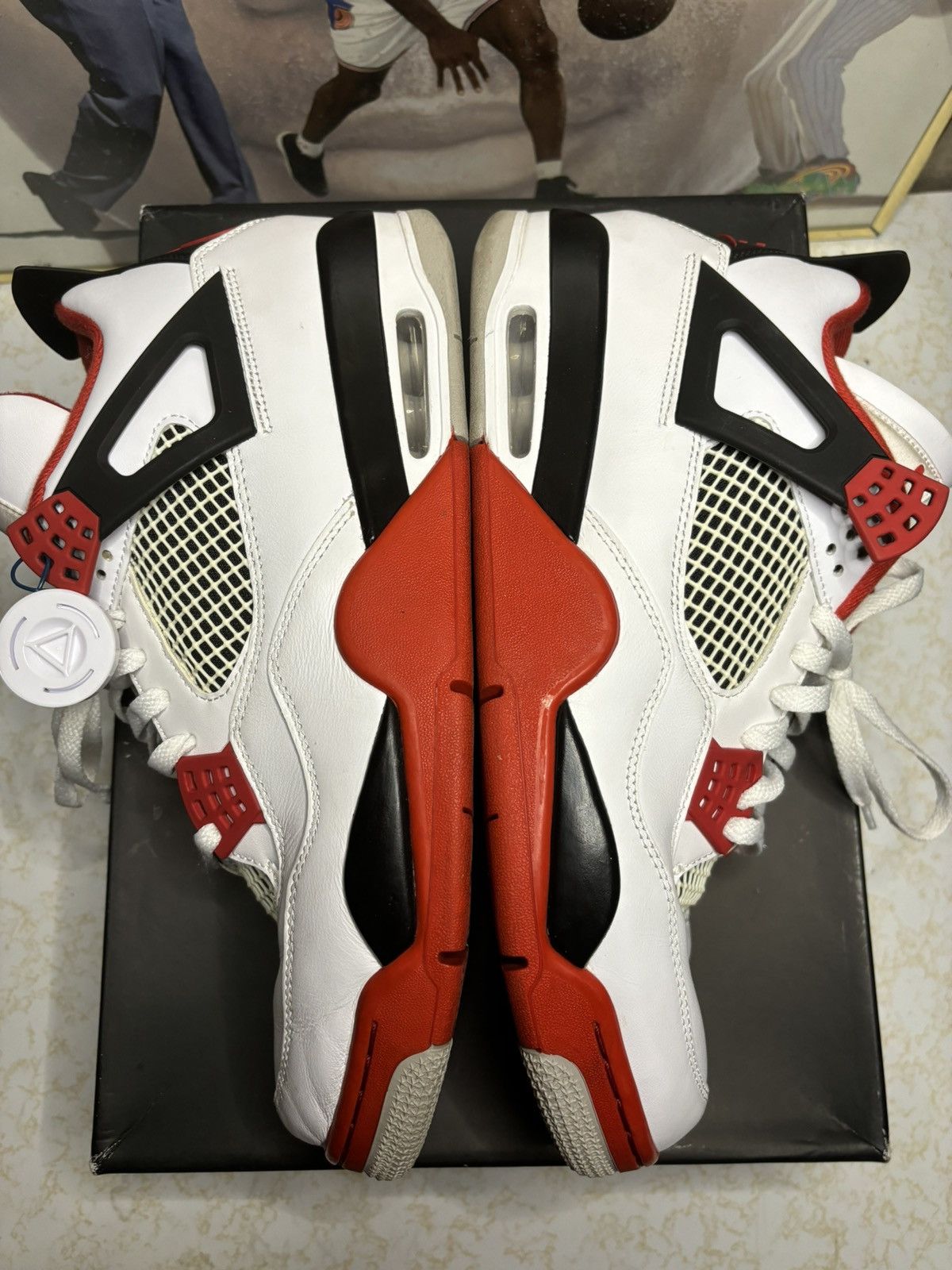 Jordan Brand Jordan Retro 4 “Fire Red” 2020 Size US 13 / EU 46 - 4 Thumbnail