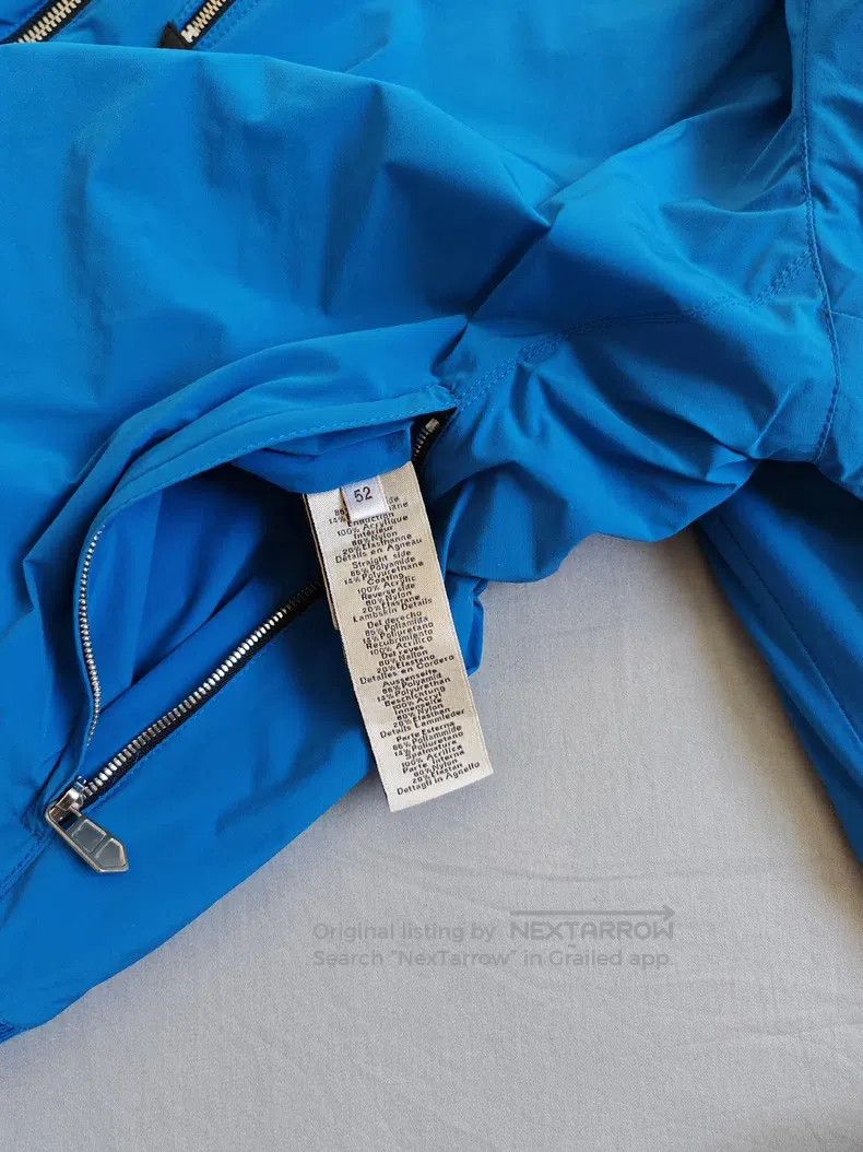 Hermes Hermes Double-faced jacket cotton coat, blue and black rev Size US L / EU 52-54 / 3 - 4 Thumbnail