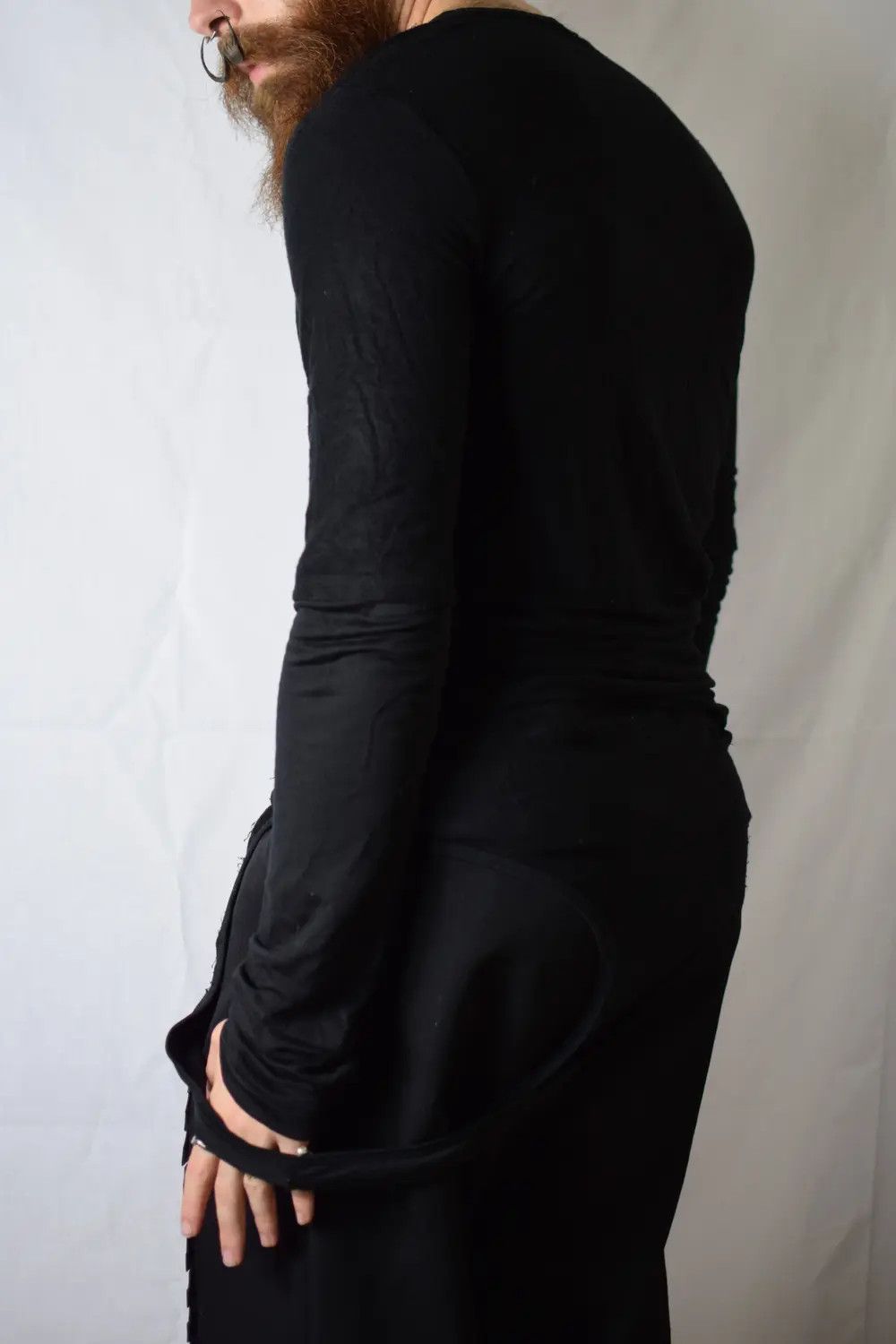 Julius Julius - Gordini Layered Asymmetric Long Sleeve Size US M / EU 48-50 / 2 - 5 Thumbnail