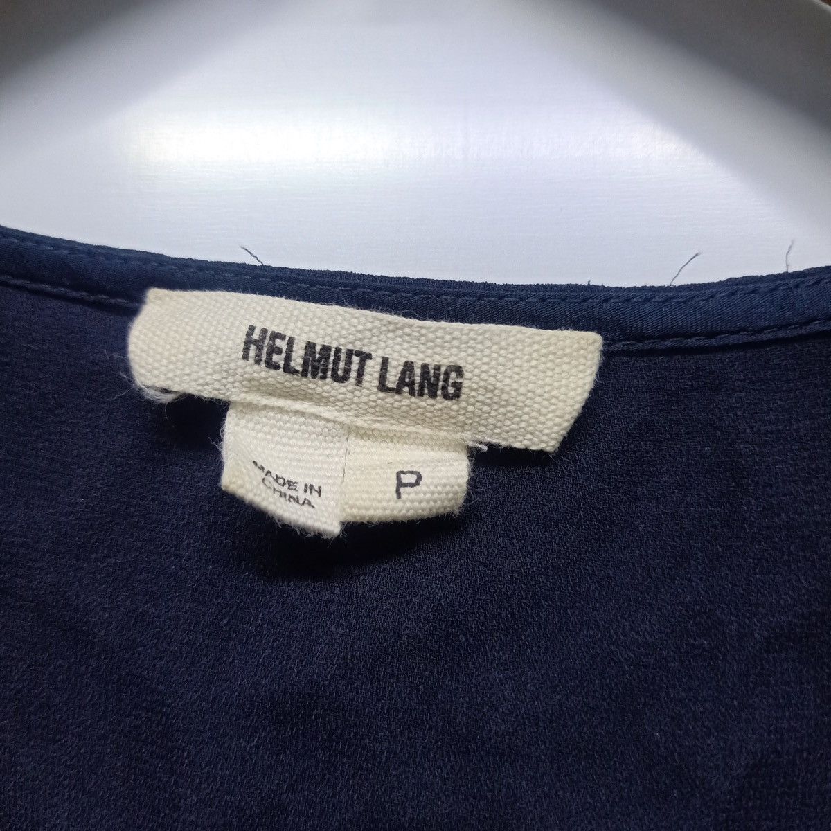 Helmut Lang Helmut Lang - Navy Sheer Tops Size M / US 6-8 / IT 42-44 - 9 Thumbnail