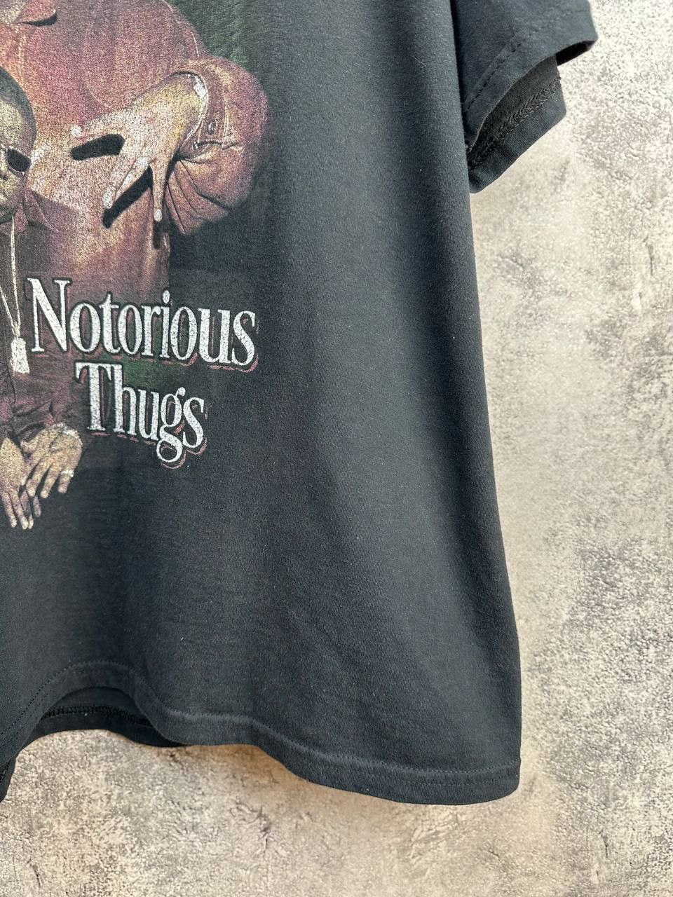 Vintage Notorious BIG "Notorious Thugs" UK Vintage Faded Rap Tee Size US L / EU 52-54 / 3 - 7 Thumbnail