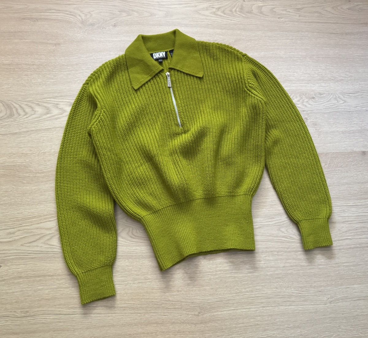 DKNY Vintage 90’s DKNY USA Designer Archival Wool Sweater Size US M / EU 48-50 / 2 - 1 Thumbnail