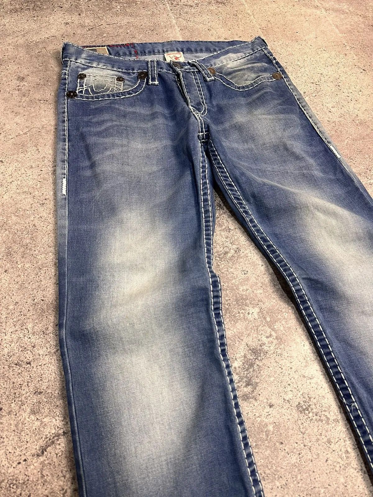 True Religion Vintage True Religion Denim Pants USA EdHardy Evisu Style Size US 34 / EU 50 - 4 Thumbnail