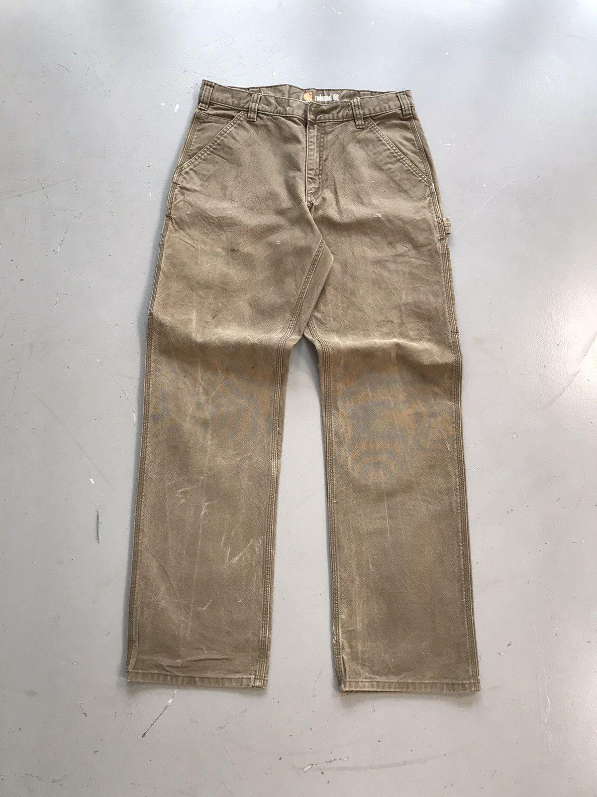 Carhartt × Vintage Vintage Carhartt carpenter relax fit denim Size US 33 - 1 Thumbnail