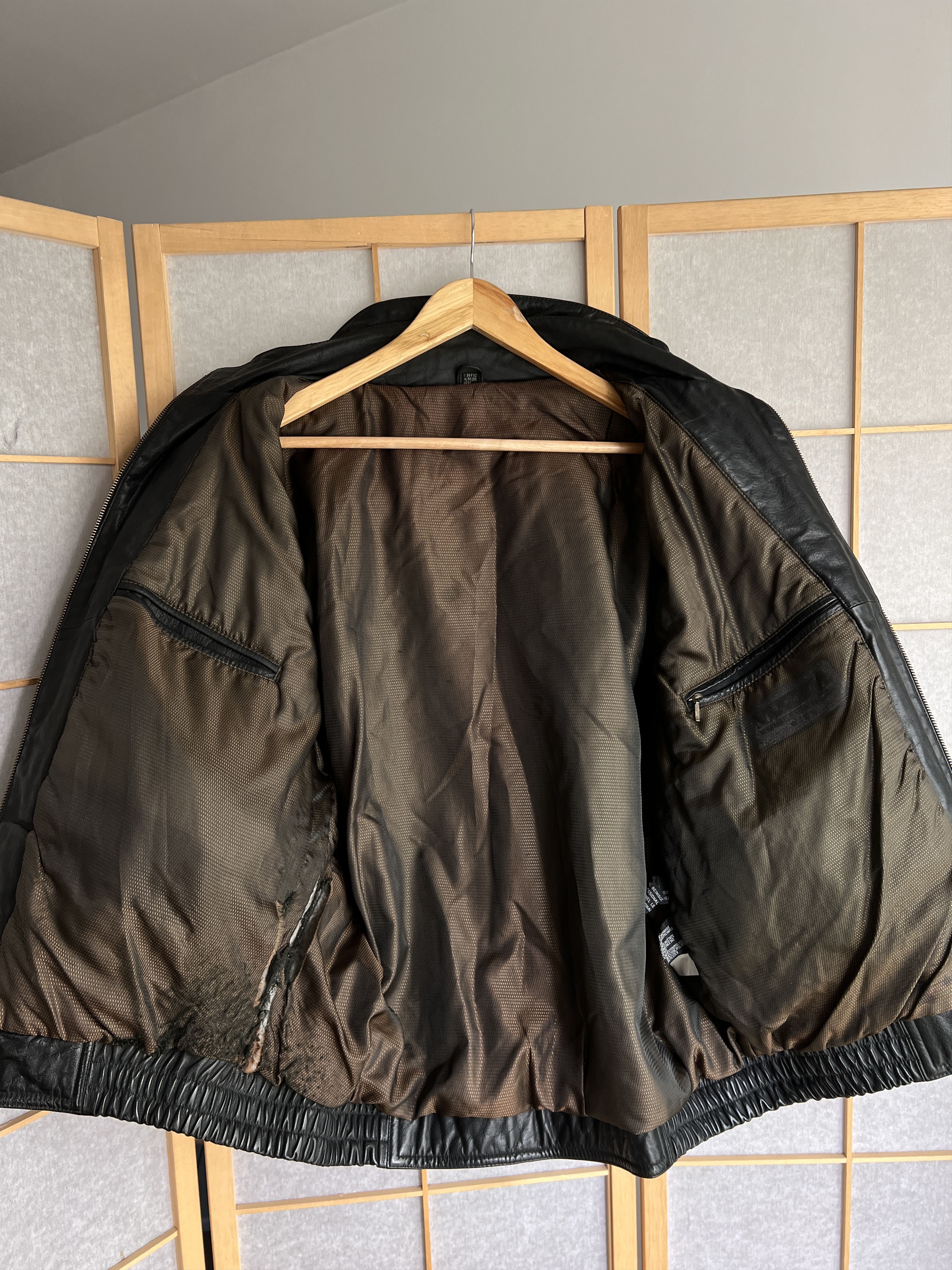 Hysteric Glamour Rick Owens Type Leather Jacket Yohji Yamamoto LGB Style Size US L / EU 52-54 / 3 - 22 Thumbnail