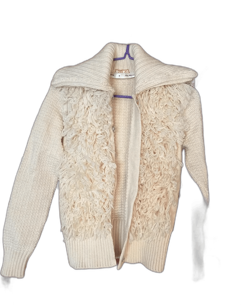 Vintage Thick Knitted Sweater Jacket by DIESEL