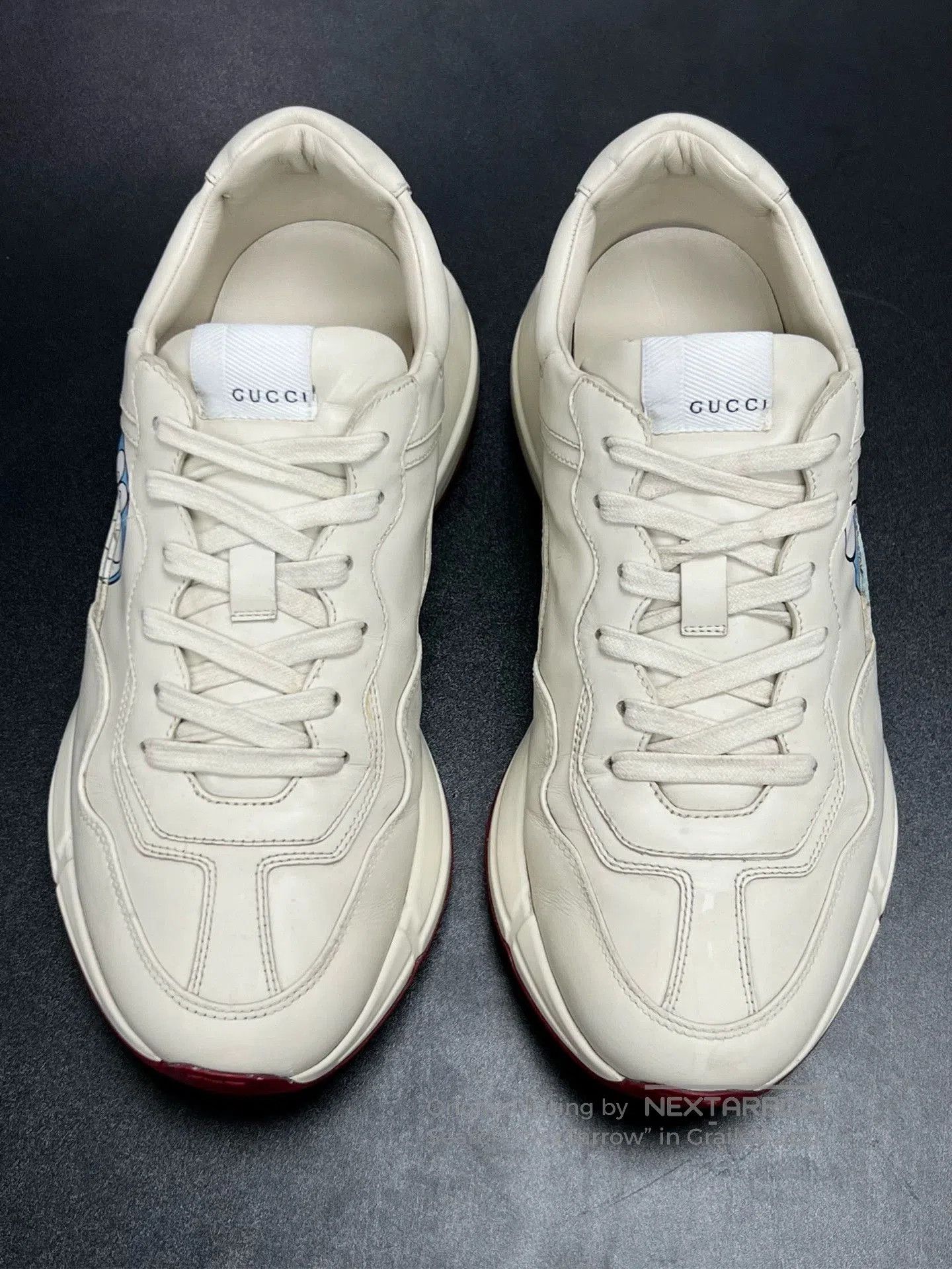 Gucci gucci rhyton sneakers with doraemon design. Size US 9 / EU 42 - 3 Thumbnail