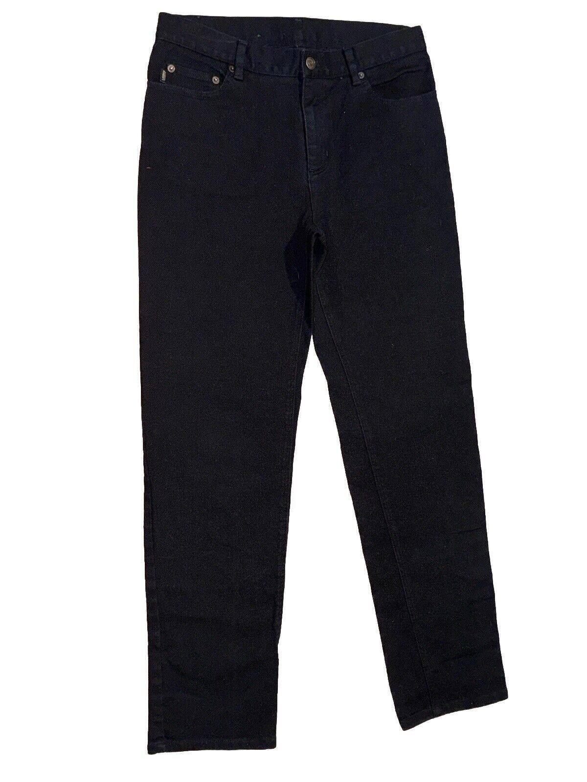 Polo Ralph Lauren Ralph Lauren Black 5 Pocket Stretch Jeans Sz 32x30 / 12 Size 34" / US 12 / IT 48 - 1 Thumbnail