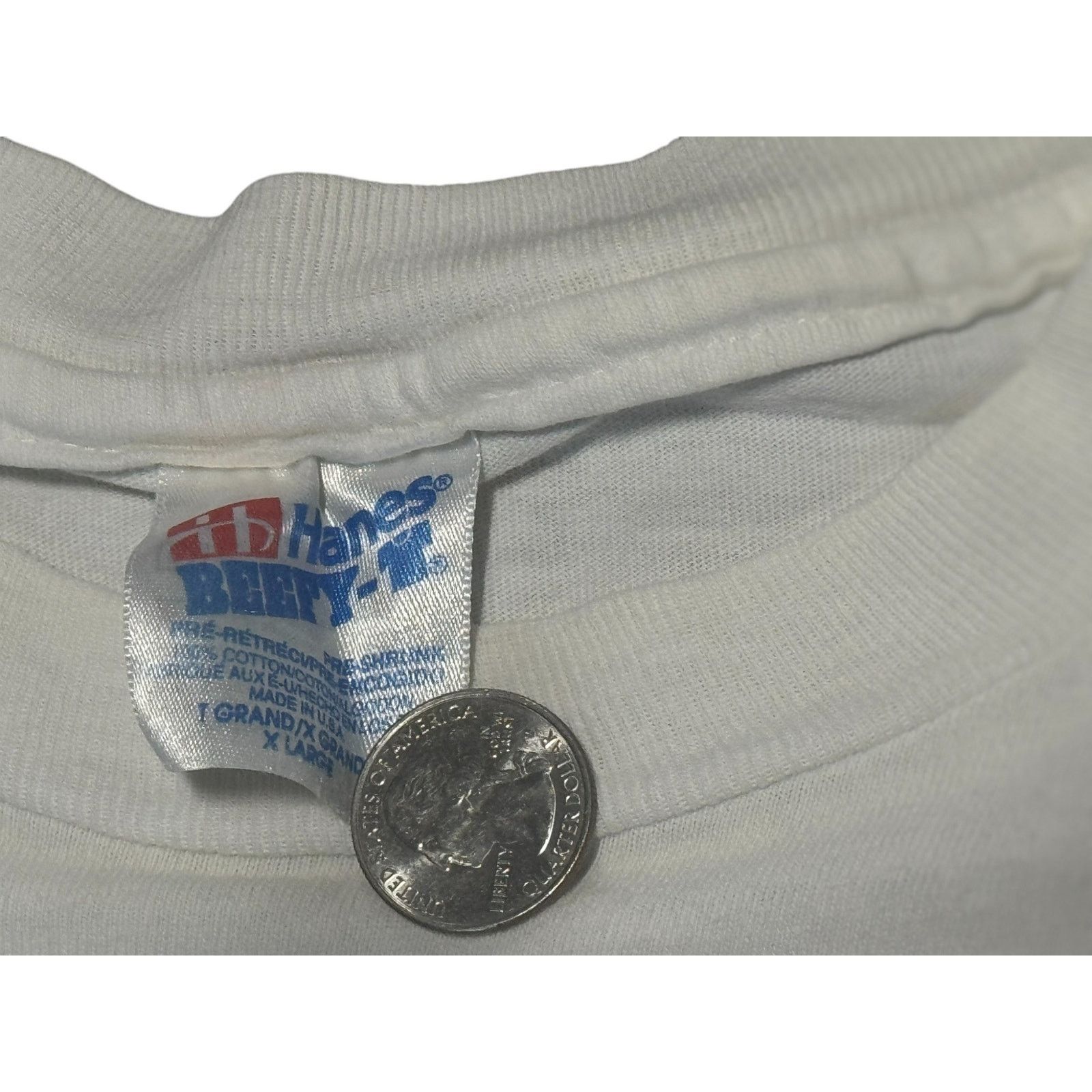 Hanes Vintage 1994 The Flintstones Movie Promo T-Shirt XL Hanes Size US XL / EU 56 / 4 - 4 Thumbnail