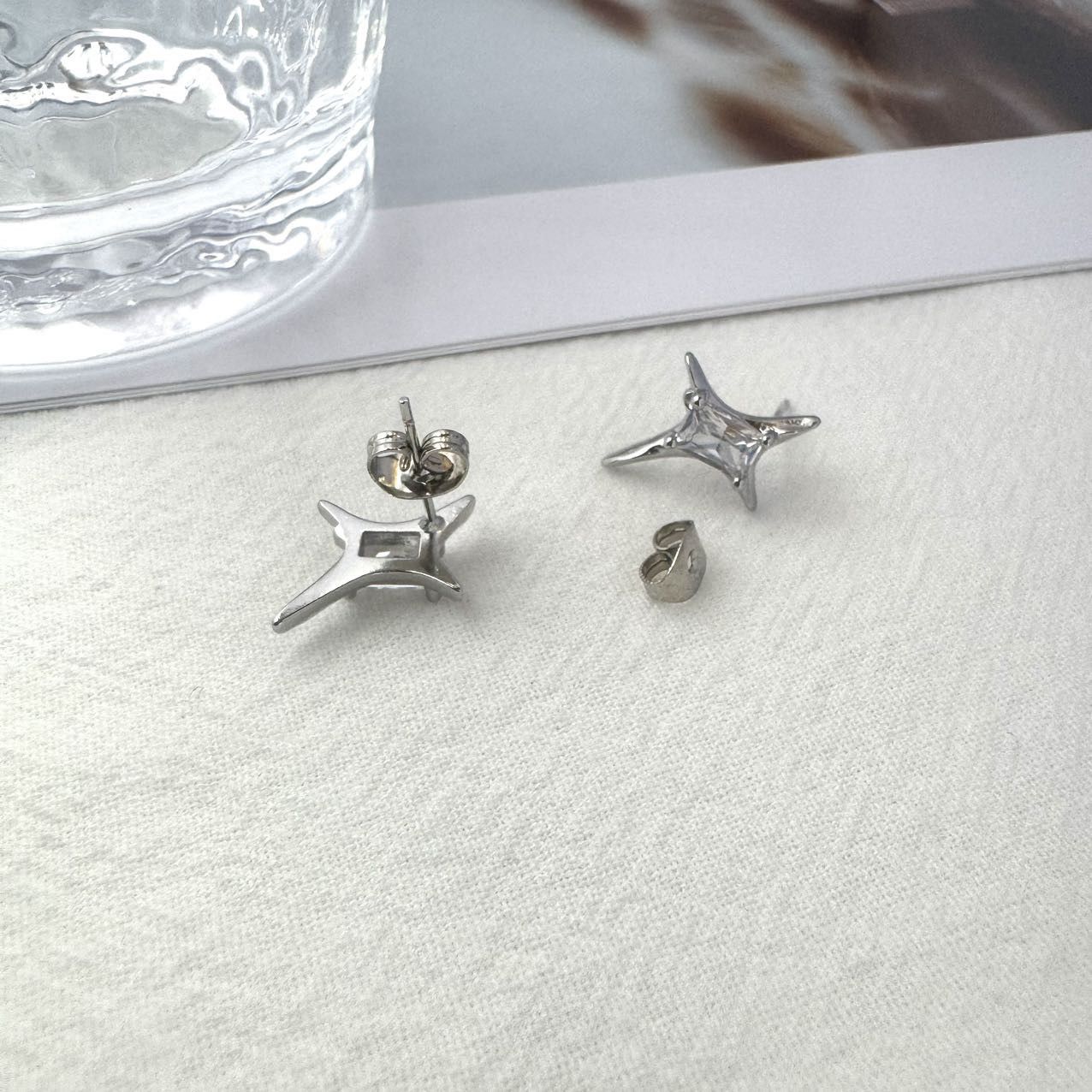 Other Star Stud Earrings for Men Women Unisex Earrings Size ONE SIZE - 3 Thumbnail