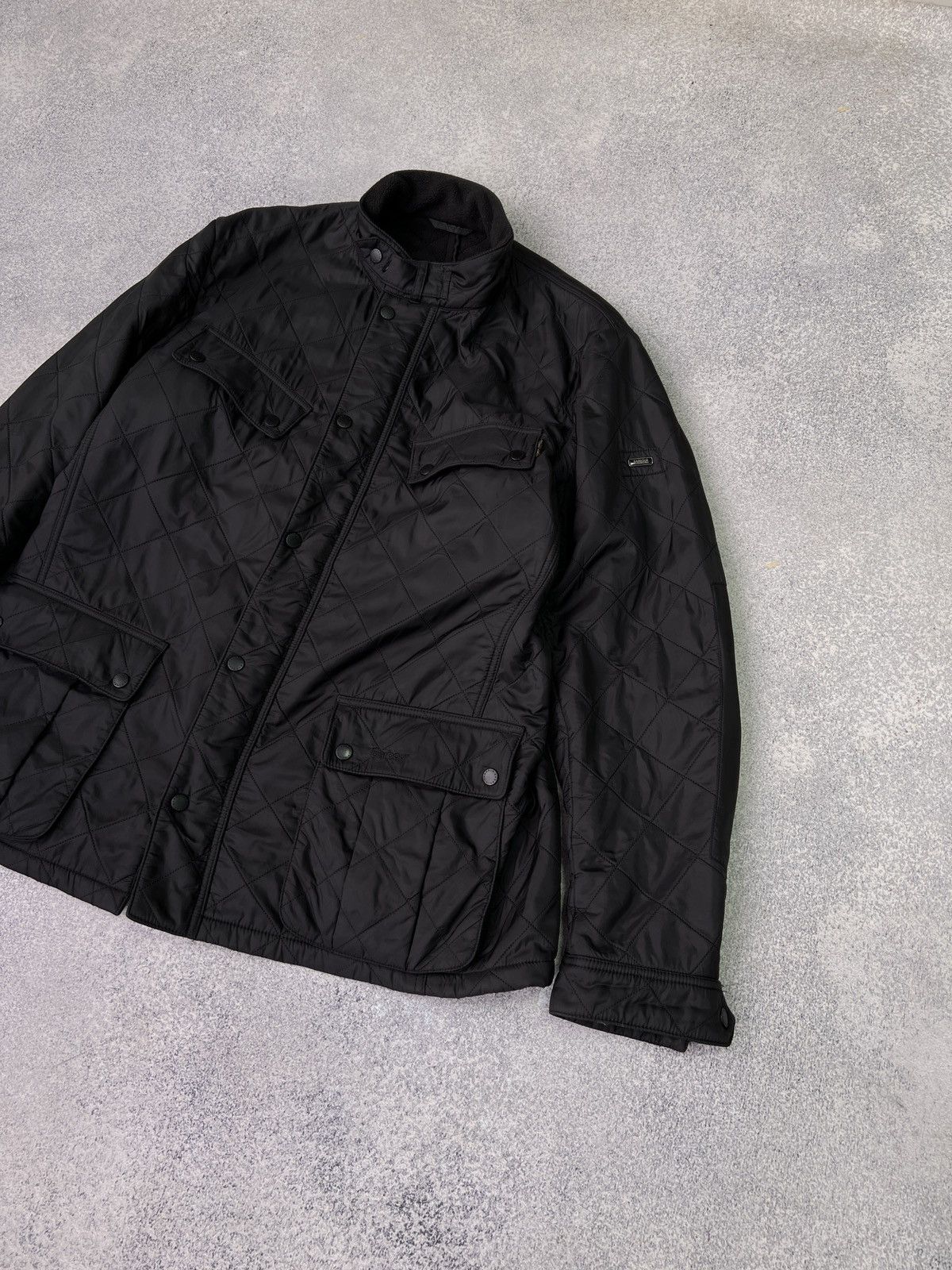 Barbour × Vintage Vintage Barbour International Quilted Jacket Size US XL / EU 56 / 4 - 6 Thumbnail