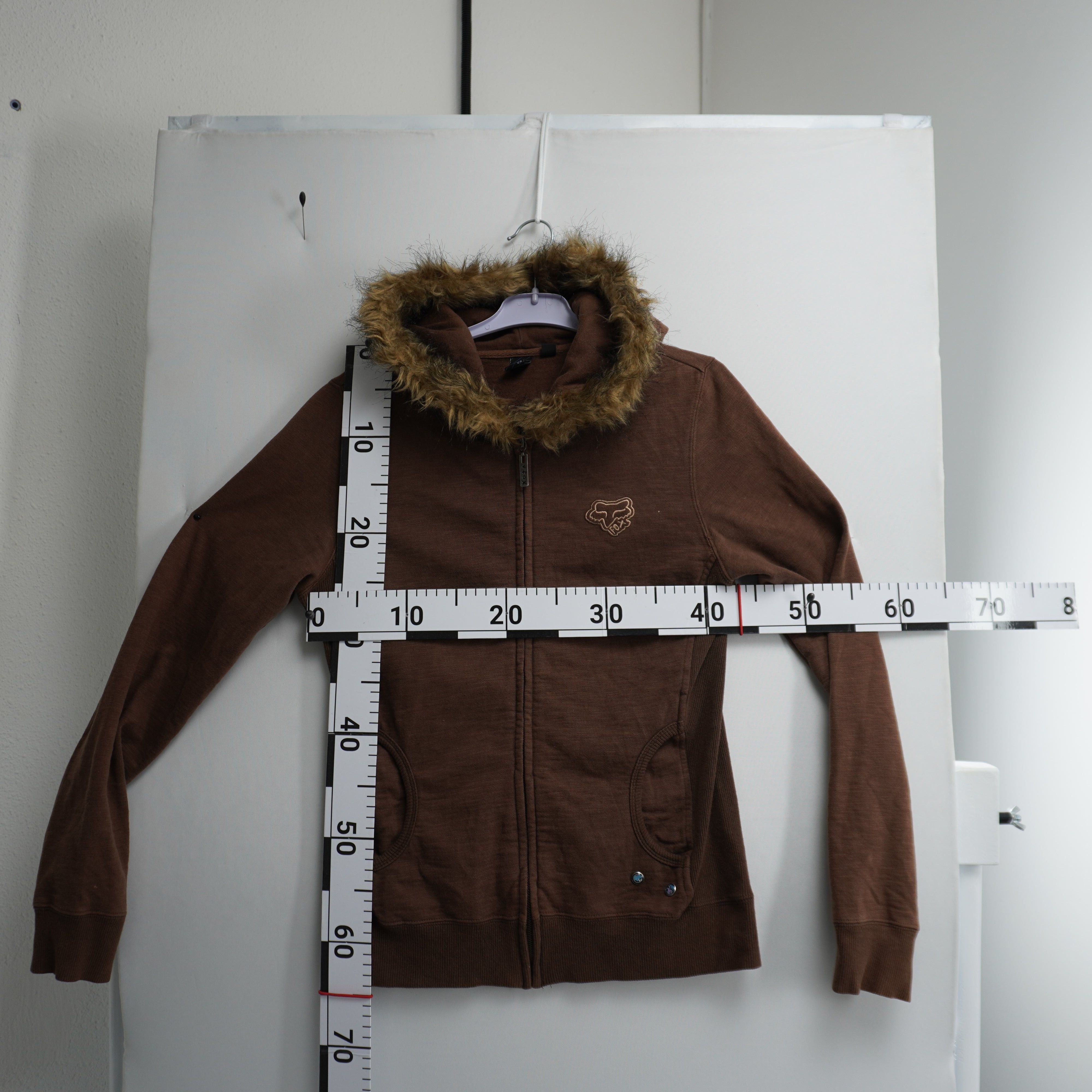 Fox Racing Fox Women's Brown Hoodie Size L / US 10 / IT 46 - 6 Thumbnail