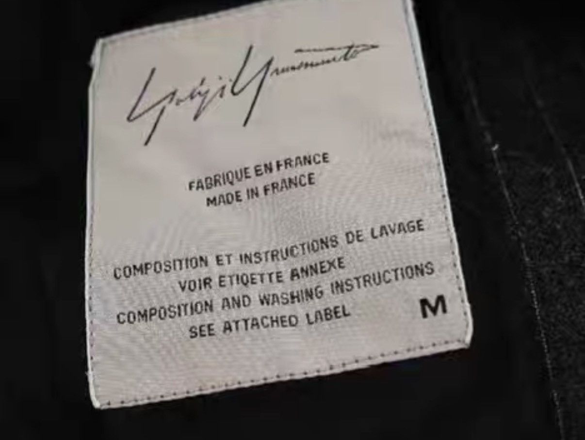 Yohji Yamamoto Yohji Yamamoto Drape Striped Wool Coat Size US M / EU 48-50 / 2 - 7 Thumbnail