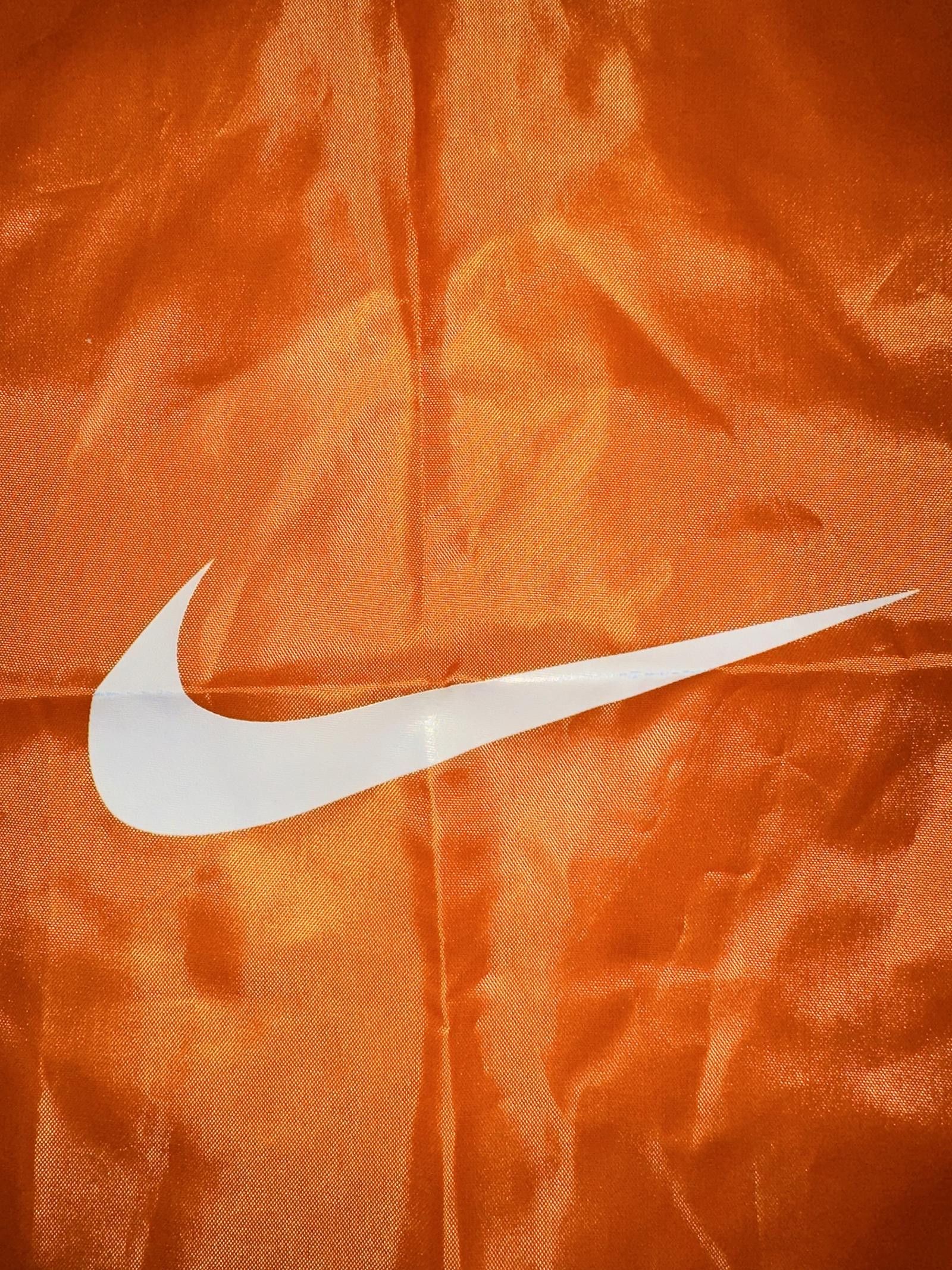 Nike Nike Swoosh Orange Gym Bag With Drawstring Size ONE SIZE - 2 Thumbnail