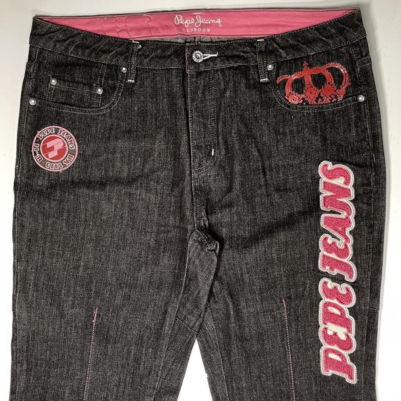 Pepe Jeans × Vintage patchwork pepe london jeans Size US 34 / EU 50 - 3 Thumbnail