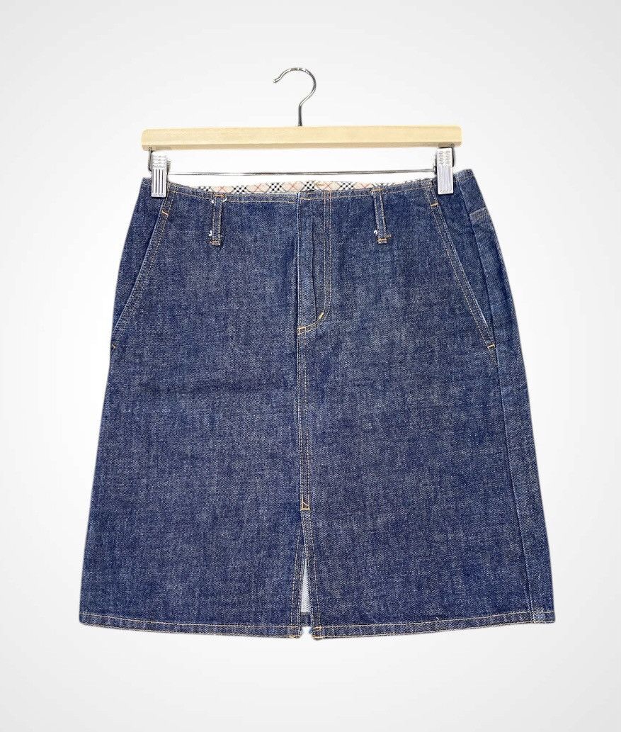 A12 Rare - Burberry London Jeans Mini Skirt