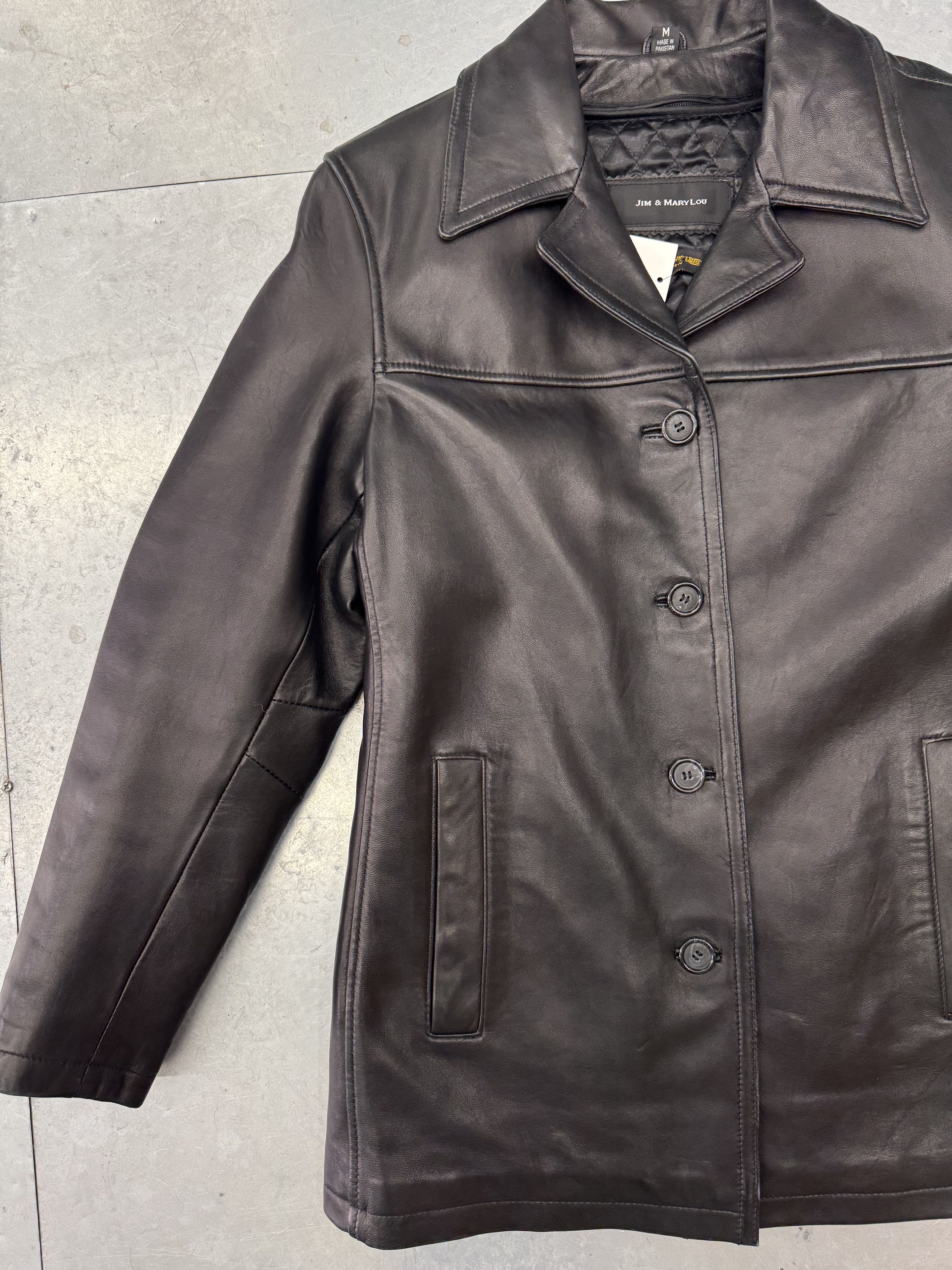 Other Vintage Leather Blazer Size US M / EU 48-50 / 2 - 3 Thumbnail