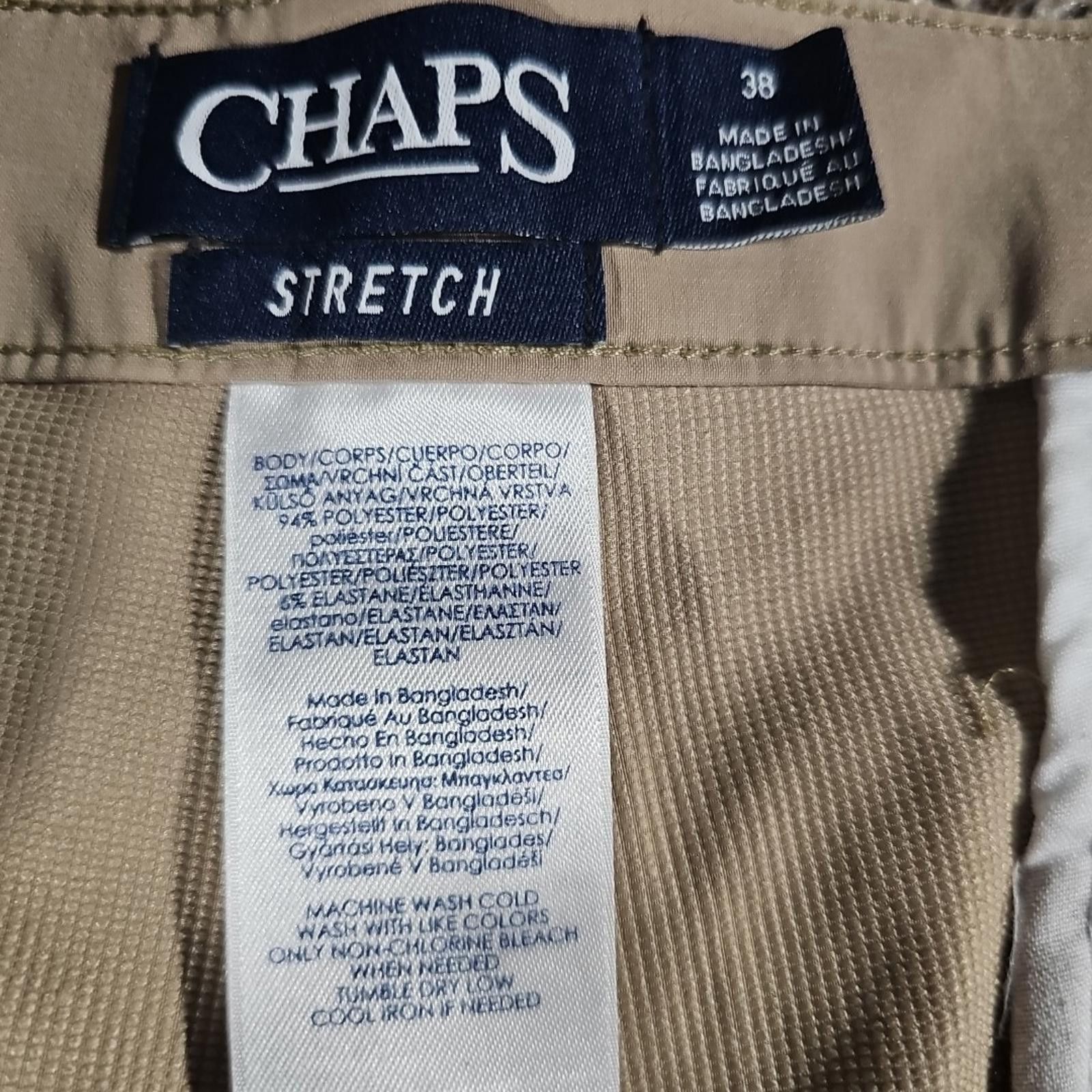 Chaps Chaps Sz 38 Stretch Khaki Golf Shorts Size US 38 / EU 54 - 4 Thumbnail