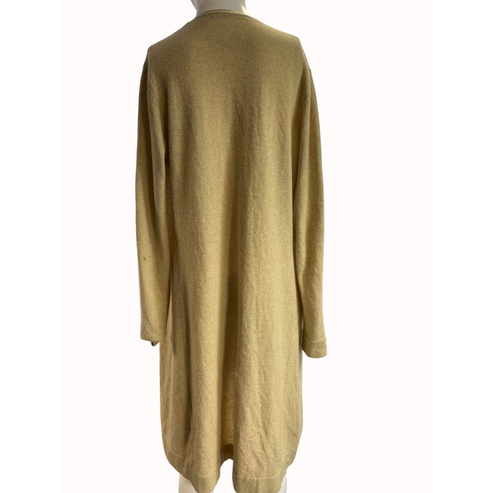 Autumn Cashmere Autumn Cashmere Cardigan 100% Cashmere Beige Long Sleeve/Swe Size S / US 4 / IT 40 - 2 Thumbnail