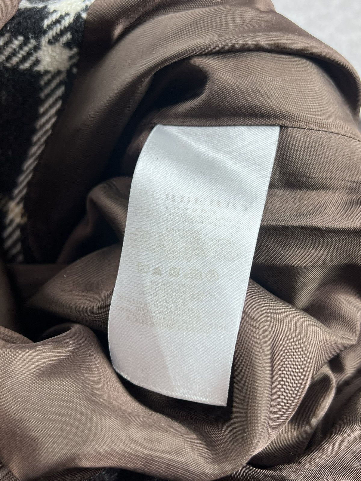 Burberry Burberry London Grey Check Wool Coat Size 44 Size M / US 6-8 / IT 42-44 - 11 Thumbnail