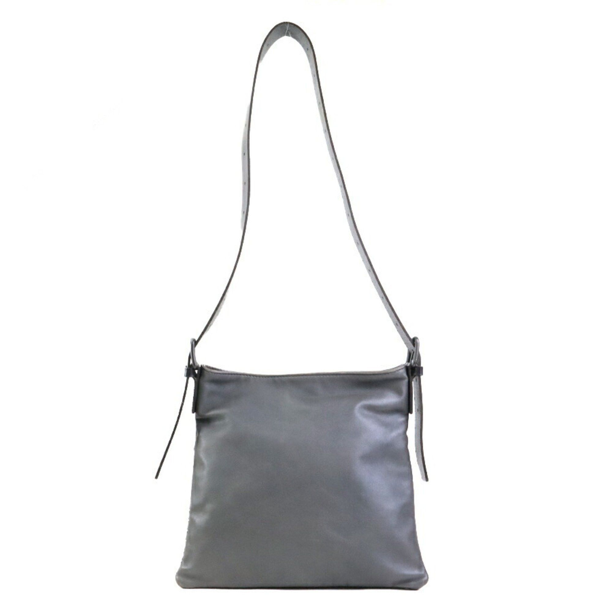 Bottega Veneta Bottega Veneta shoulder bag in grey and black leather, suitable for both men women, 56285g Size ONE SIZE - 1 Thumbnail