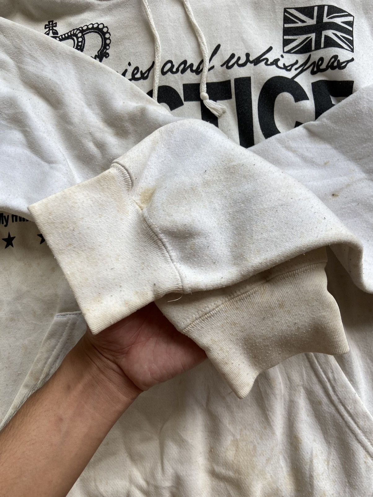 If Six Was Nine × Japanese Brand × Le Grande Bleu (L.G.B.) BOOTH POEM FUR HOODIE IFSIXWASNINE LGB STYLED Size US L / EU 52-54 / 3 - 6 Thumbnail