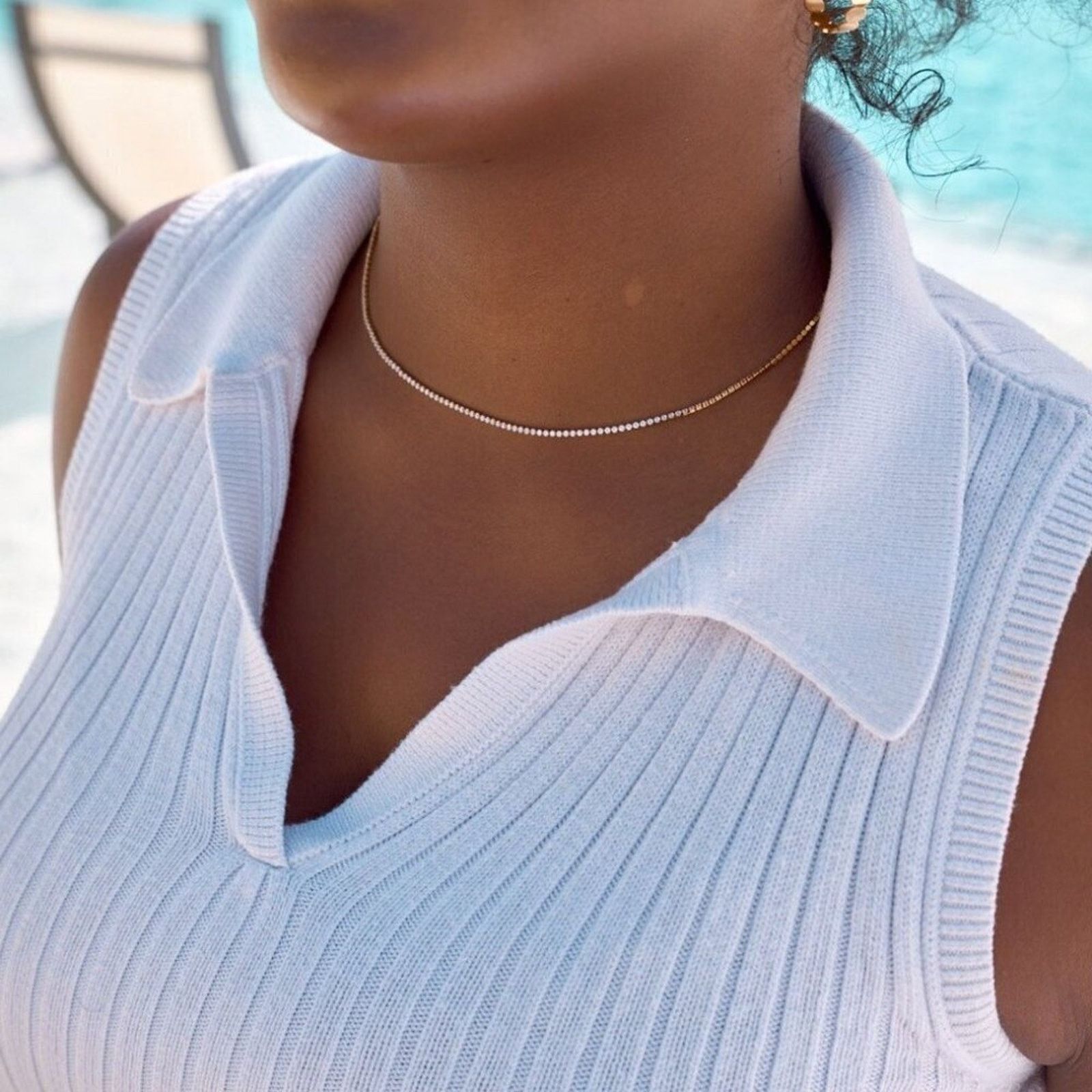 Other • A011 • NWT Nikki Smith Micro Tennis Necklace Size ONE SIZE - 1 Thumbnail