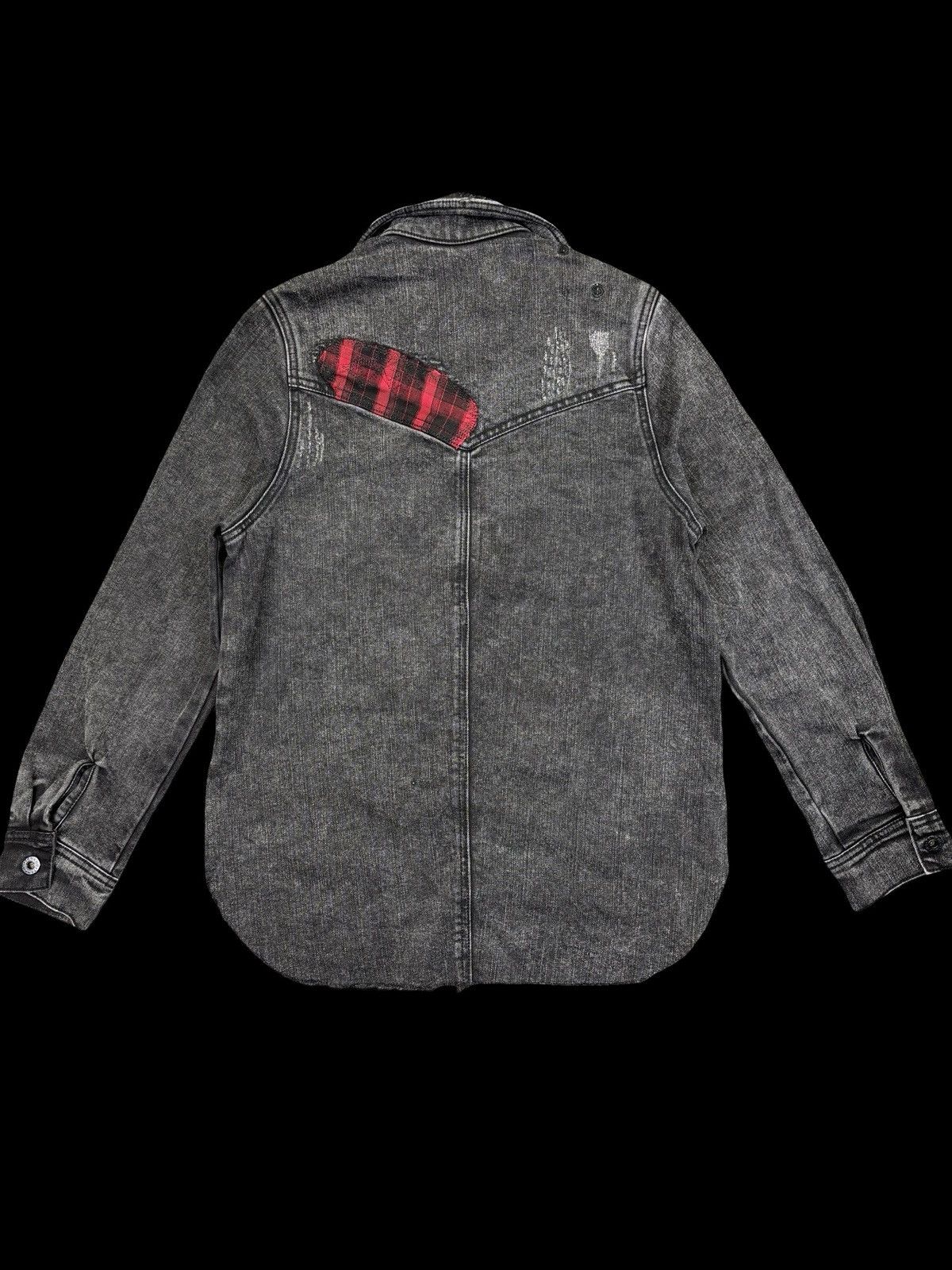 Other 💥Designer Style💥Tankus Distresed Patchwork Denim Jacket F934 Size US S / EU 44-46 / 1 - 2 Thumbnail