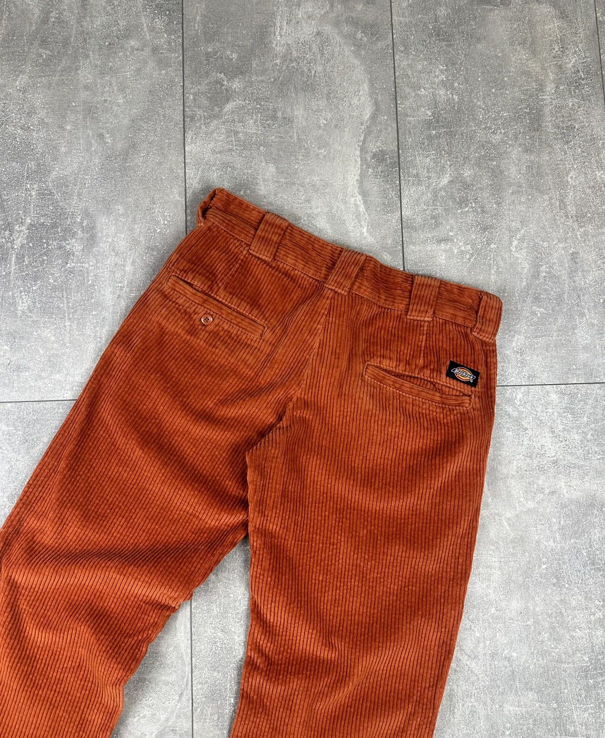 Dickies Dickies Orange Small Logo Corduroy Pants Size US 30 / EU 46 - 3 Thumbnail